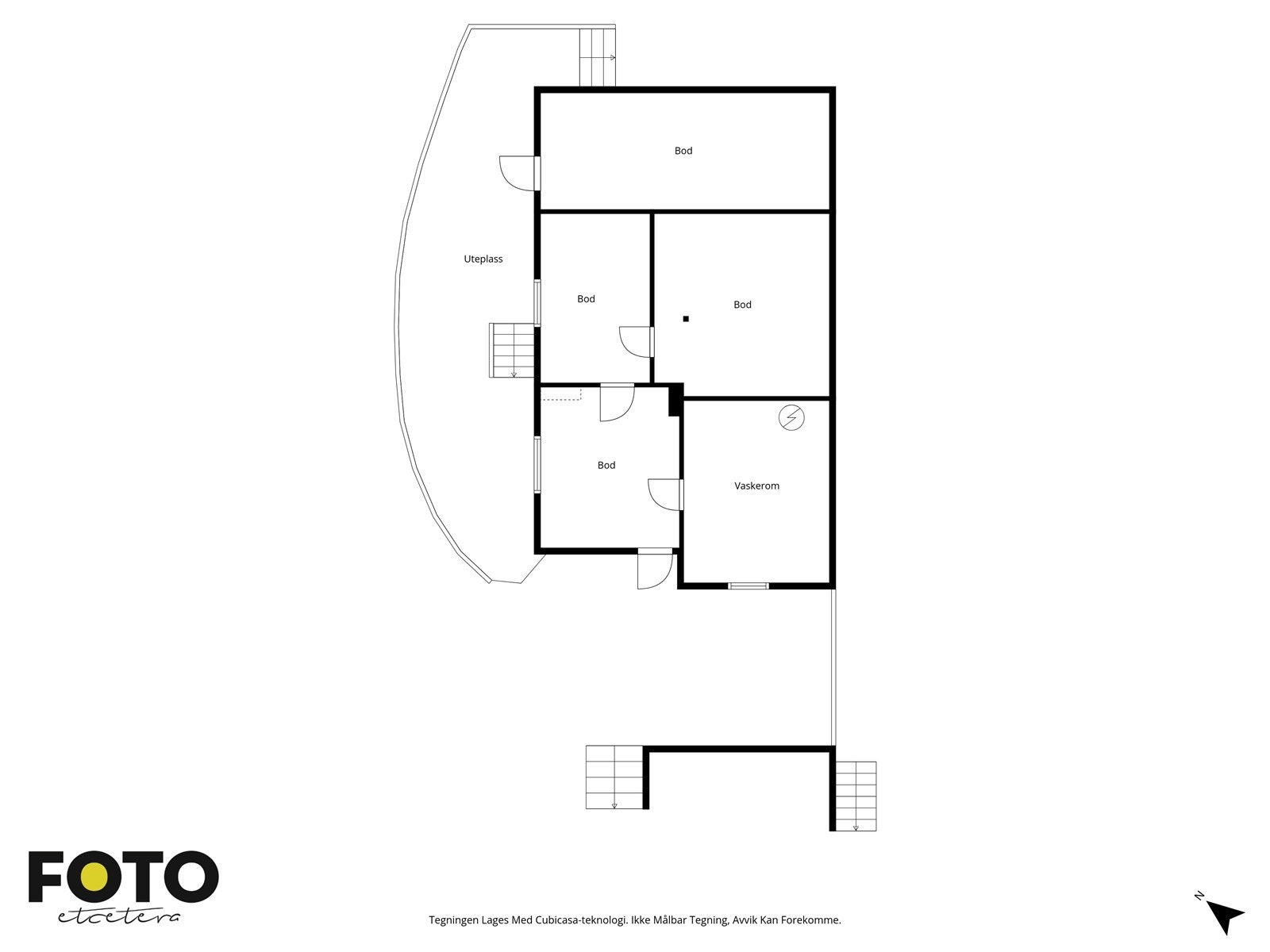 Veiledende planskisse kjeller. Ikke målbar Galleribilde