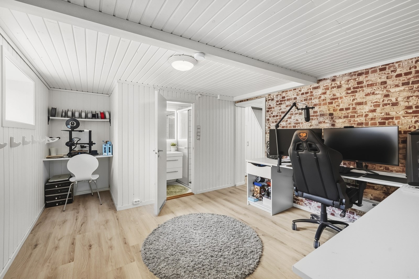 Kjellerstue - rommet er ikke bruksendret i Bamble kommune og er derfor ikke godkjent for varig opphold Galleribilde