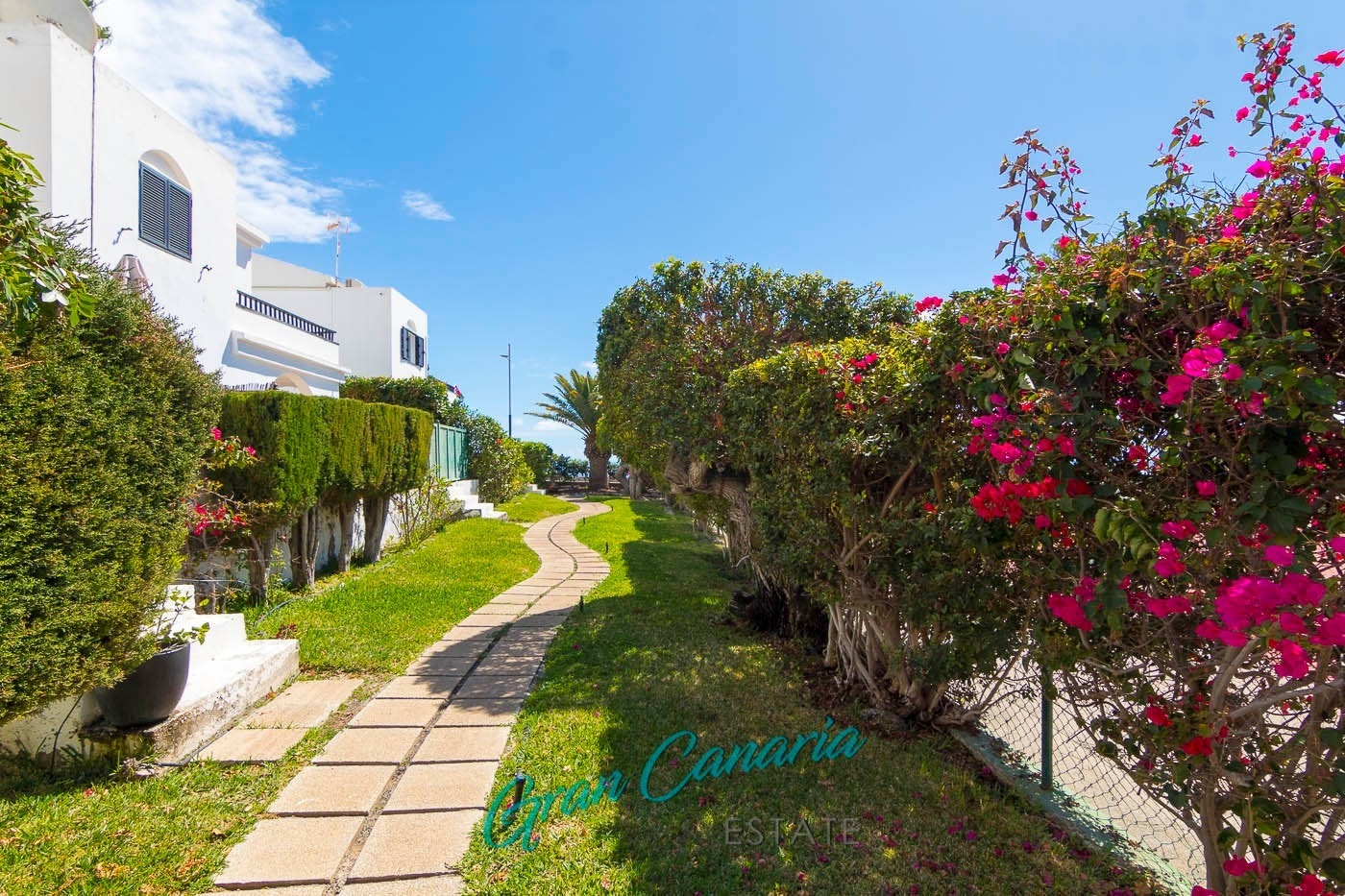 Frodige hageområder Galleribilde