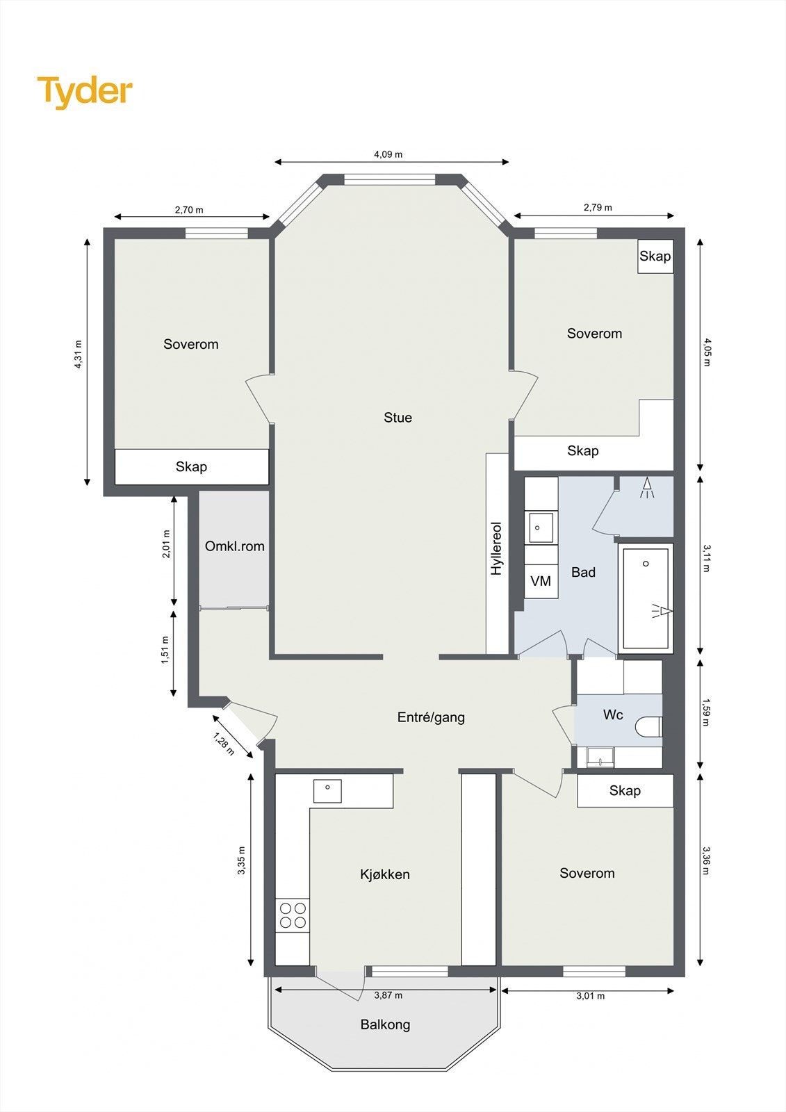 Plantegning. Galleribilde