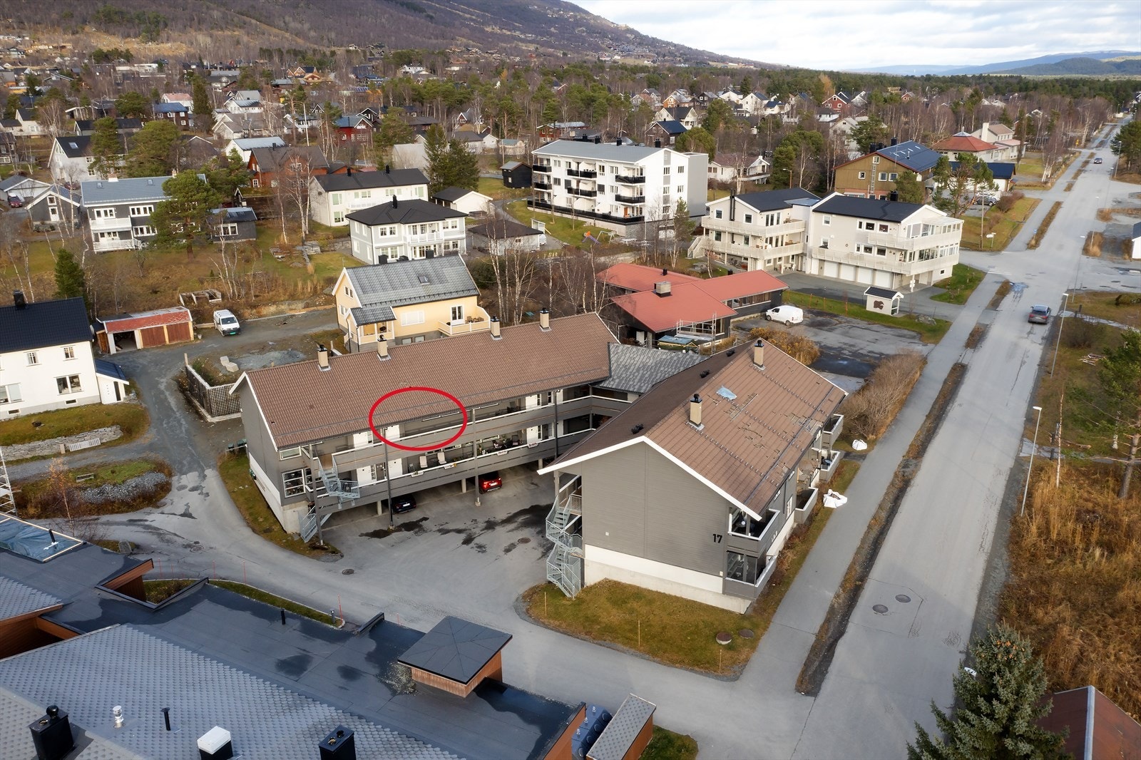 Oversiktsbilde med markering Galleribilde