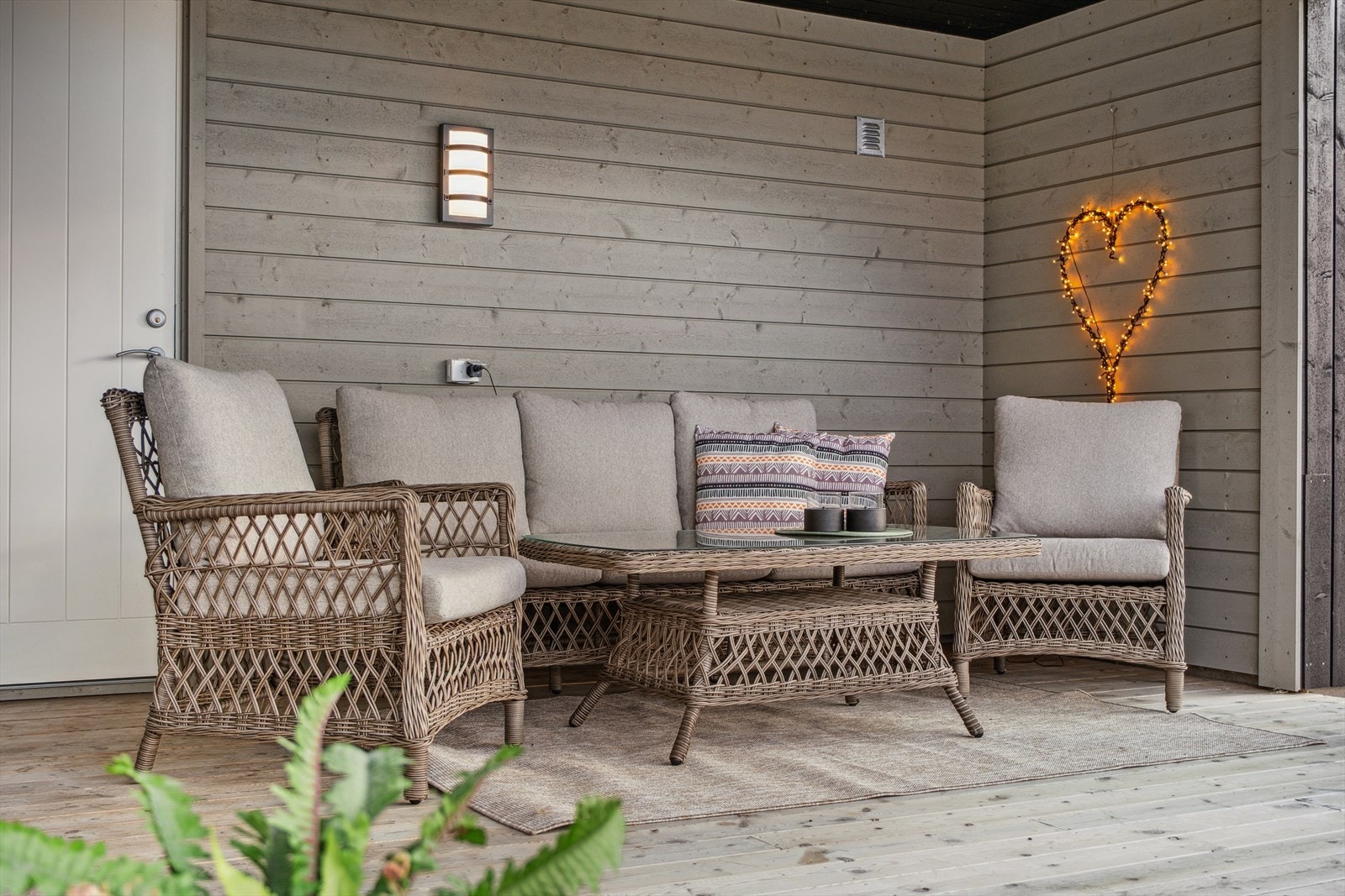 Lun utesone. Galleribilde