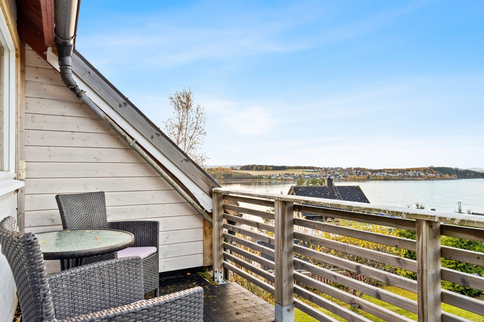 Utsikt fra veranda. Galleribilde