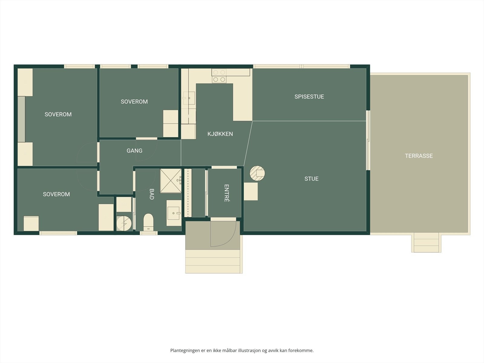 Plantegning. Galleribilde