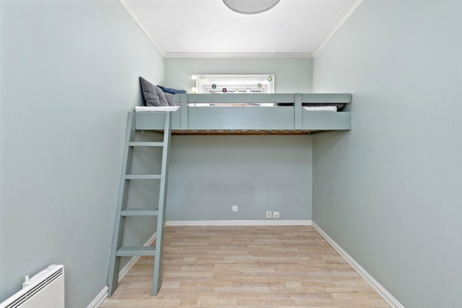 Rommet er benyttet som soverom, men er ikke godkjent for bruken Galleribilde