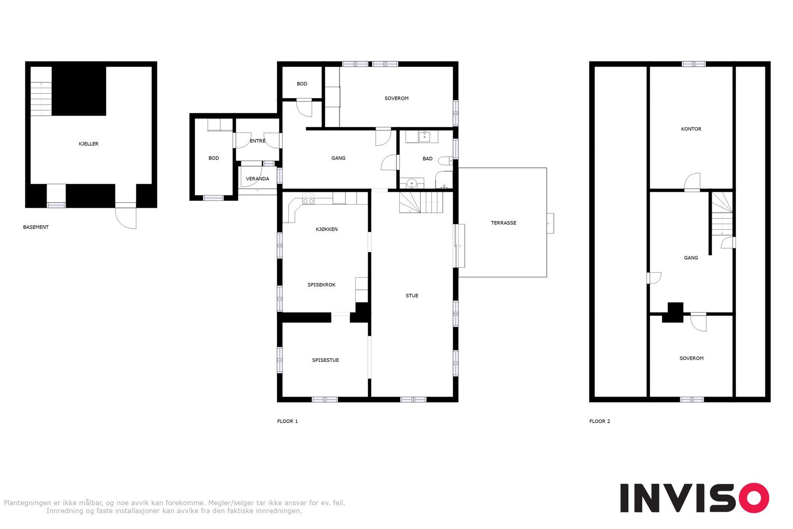 Planløsninger kårboligen Galleribilde