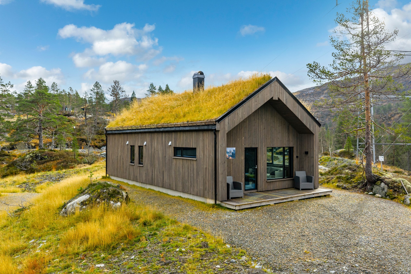 Hytte Mist 66 Tomt T2.6 Langedalsåsen fasade front Galleribilde