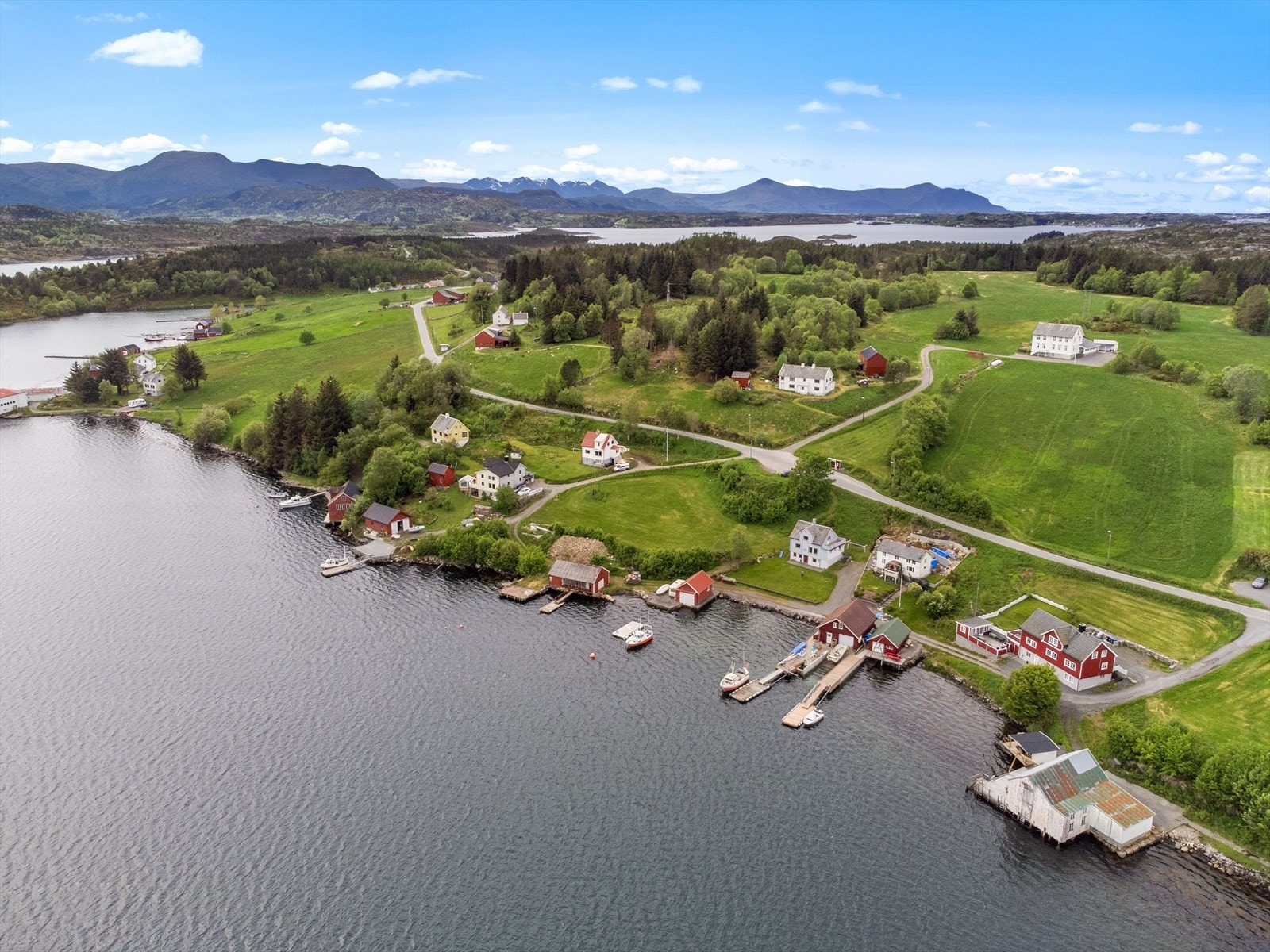 Dronefoto Galleribilde