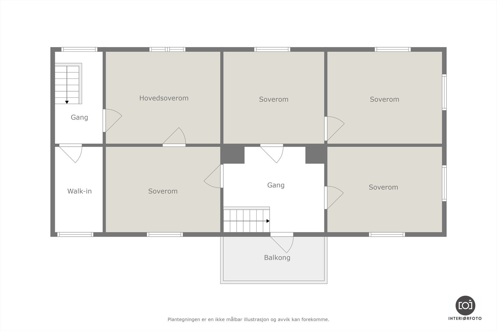 Plantegning Galleribilde