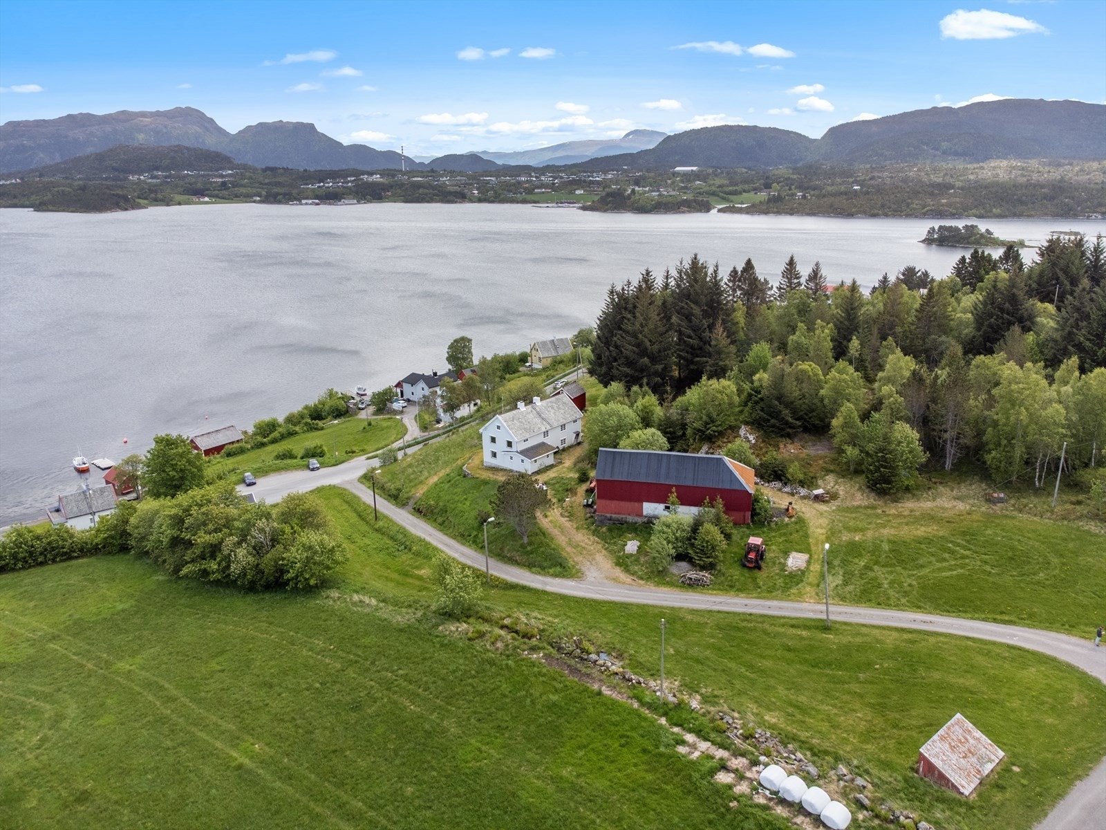 Dronefoto Galleribilde