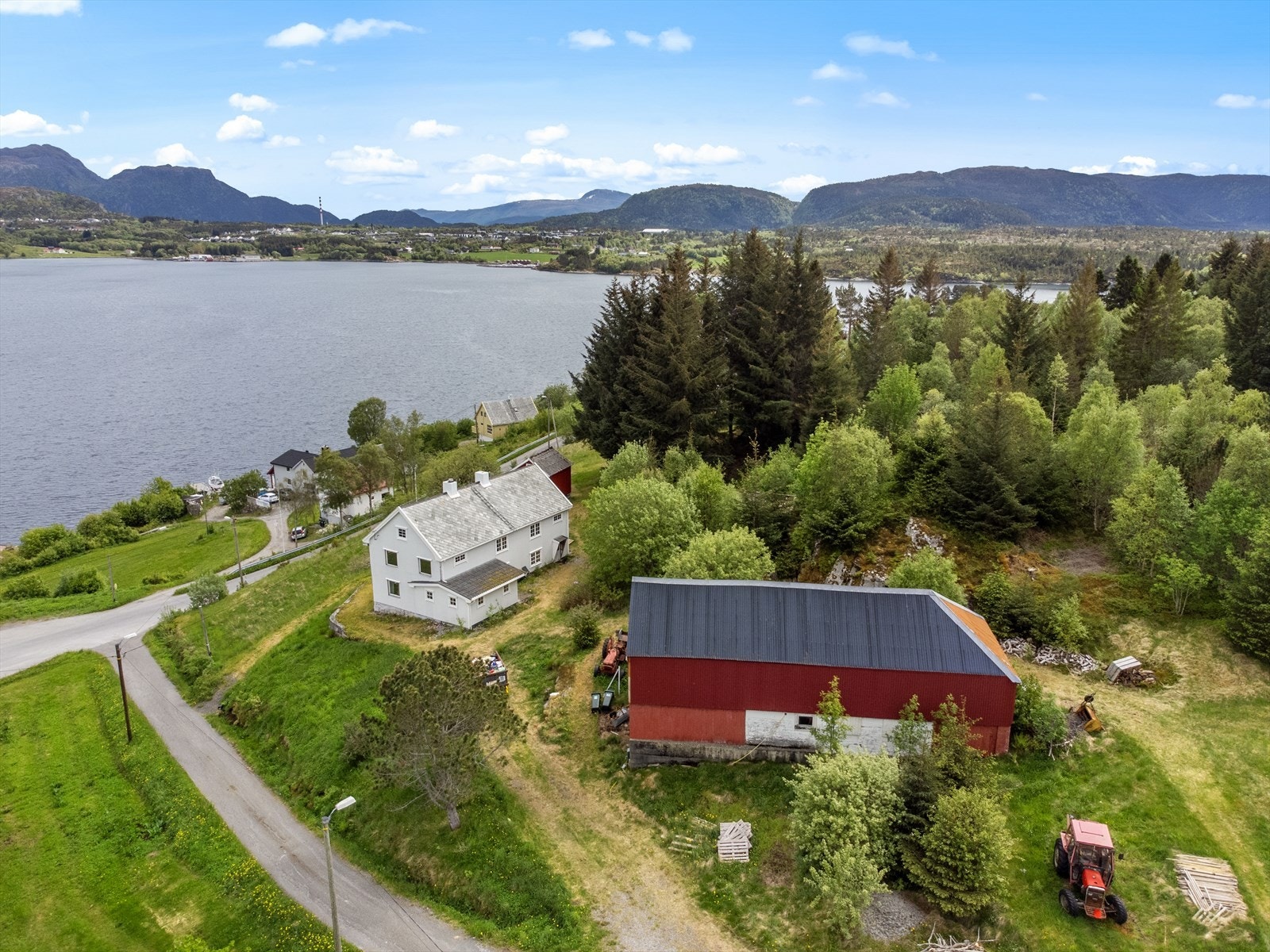 Dronefoto Galleribilde