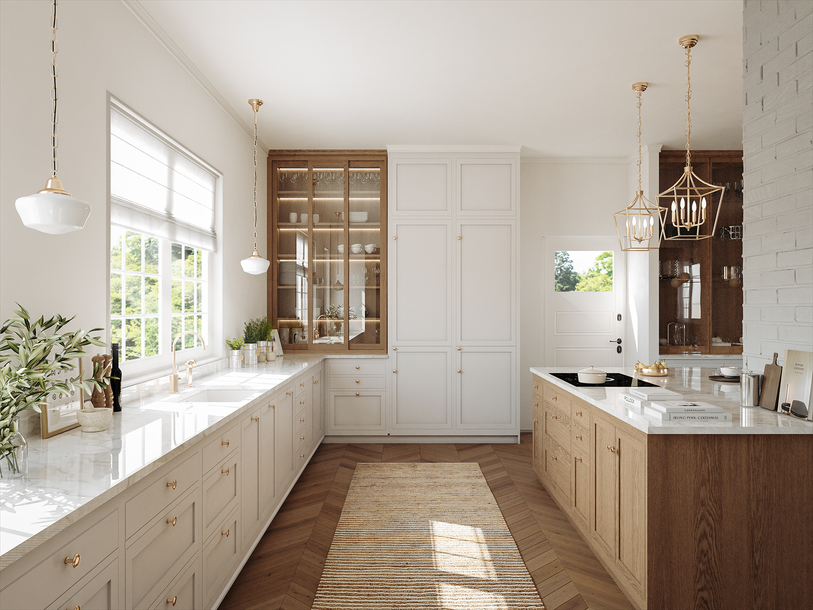 Illustrasjonsbilde som viser potensial til boligen. Tegningen er kun en illustrasjon, og er ikke målbar. Innredning og materialvalg stemmer ikke med virkeligheten. Avvik kan forekomme. Galleribilde