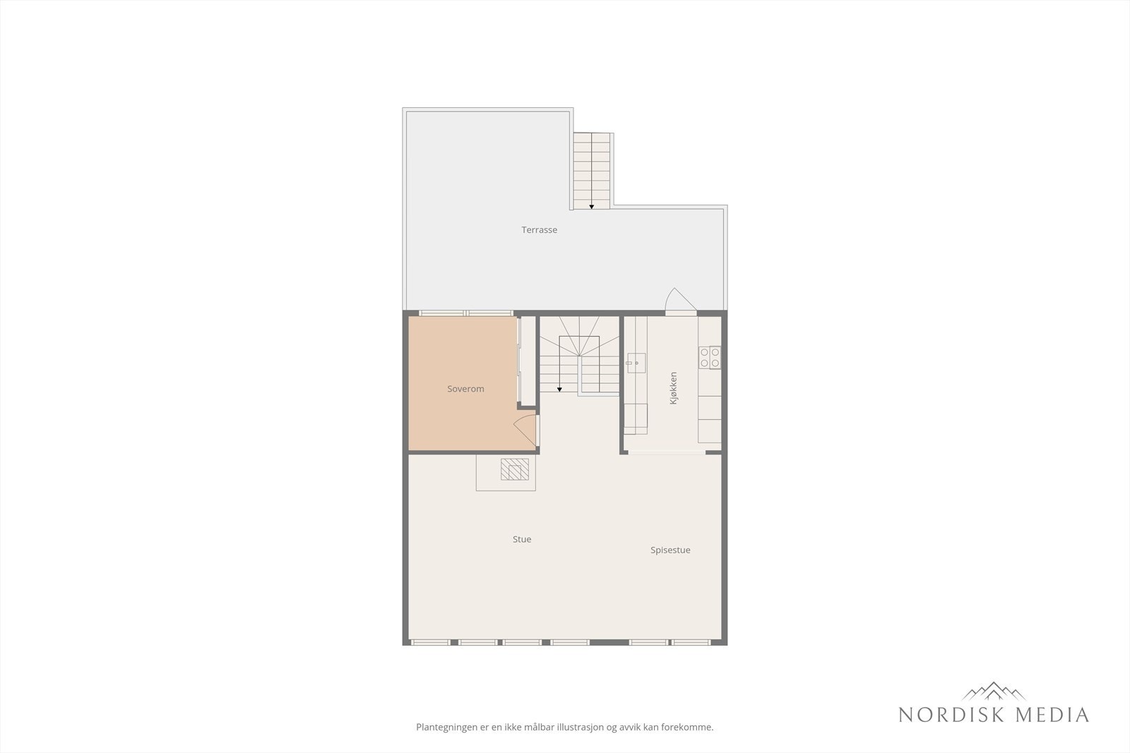 Plantegning 2. etasje. Galleribilde