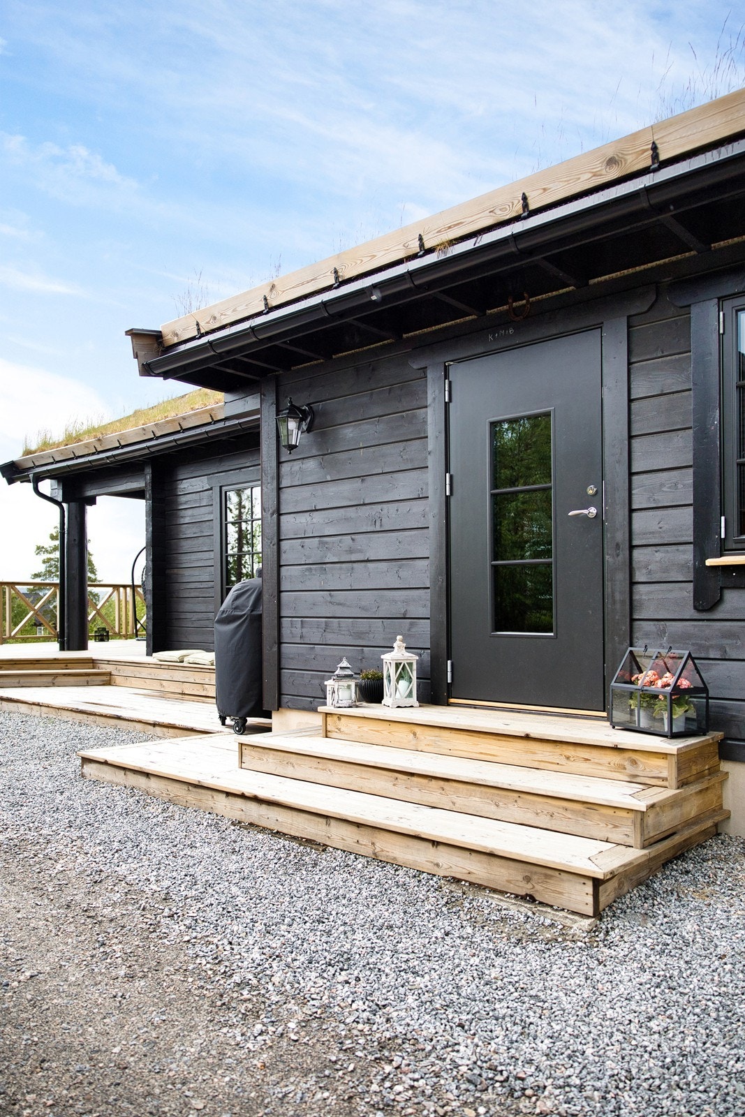 Velkommen inn i en flott familiehytte med standard som hjemme Galleribilde