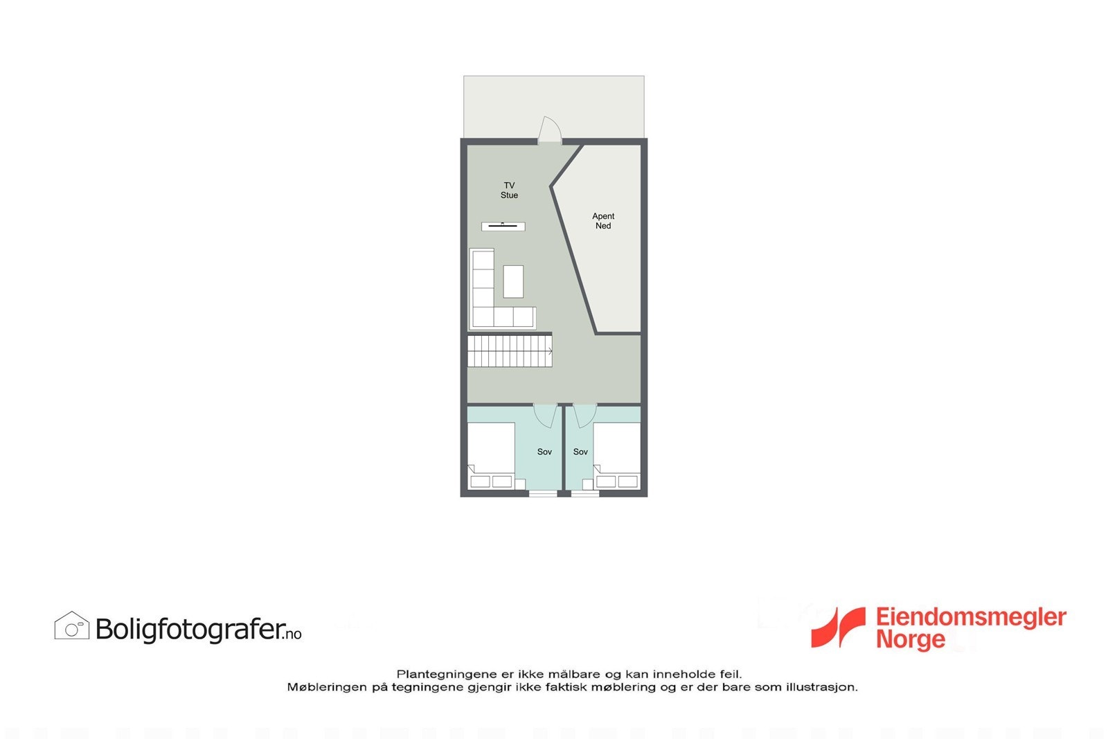 Plantegning 2. etg. / loftsetasje Galleribilde