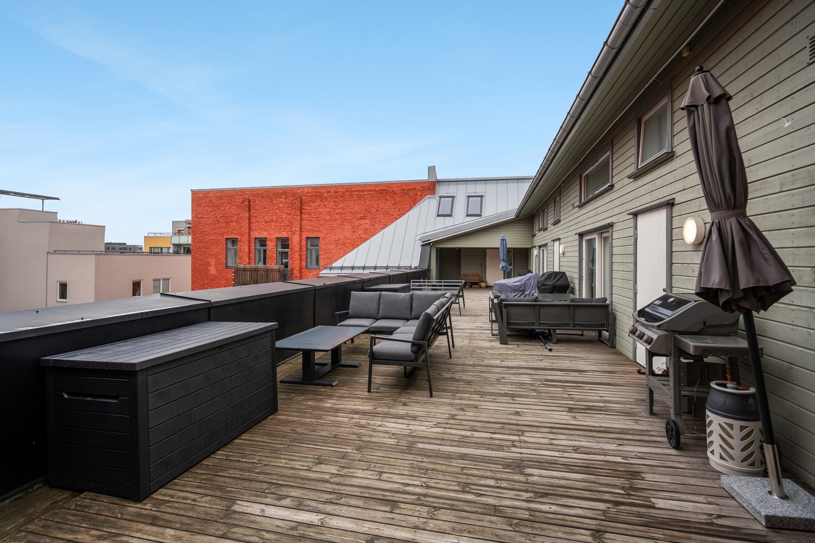 Felles takterrasse Galleribilde