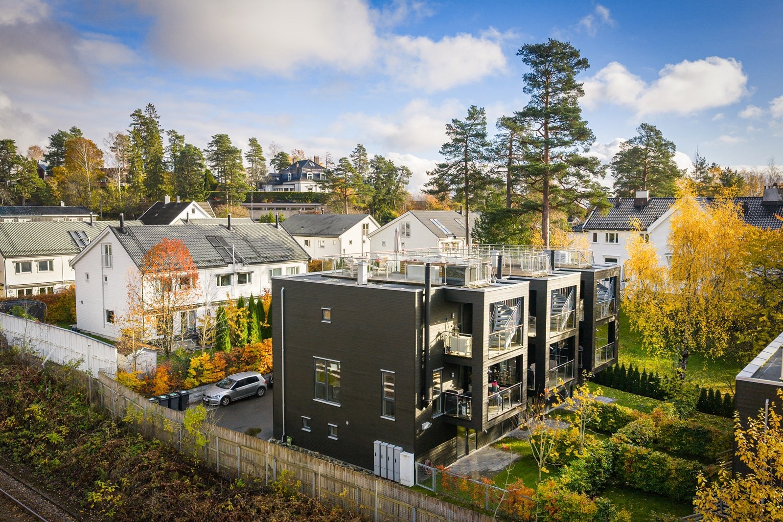 Bygget sto ferdig i 2019 og holder en gjennomgående god standard - Sameiet består av 6 seksjoner Galleribilde