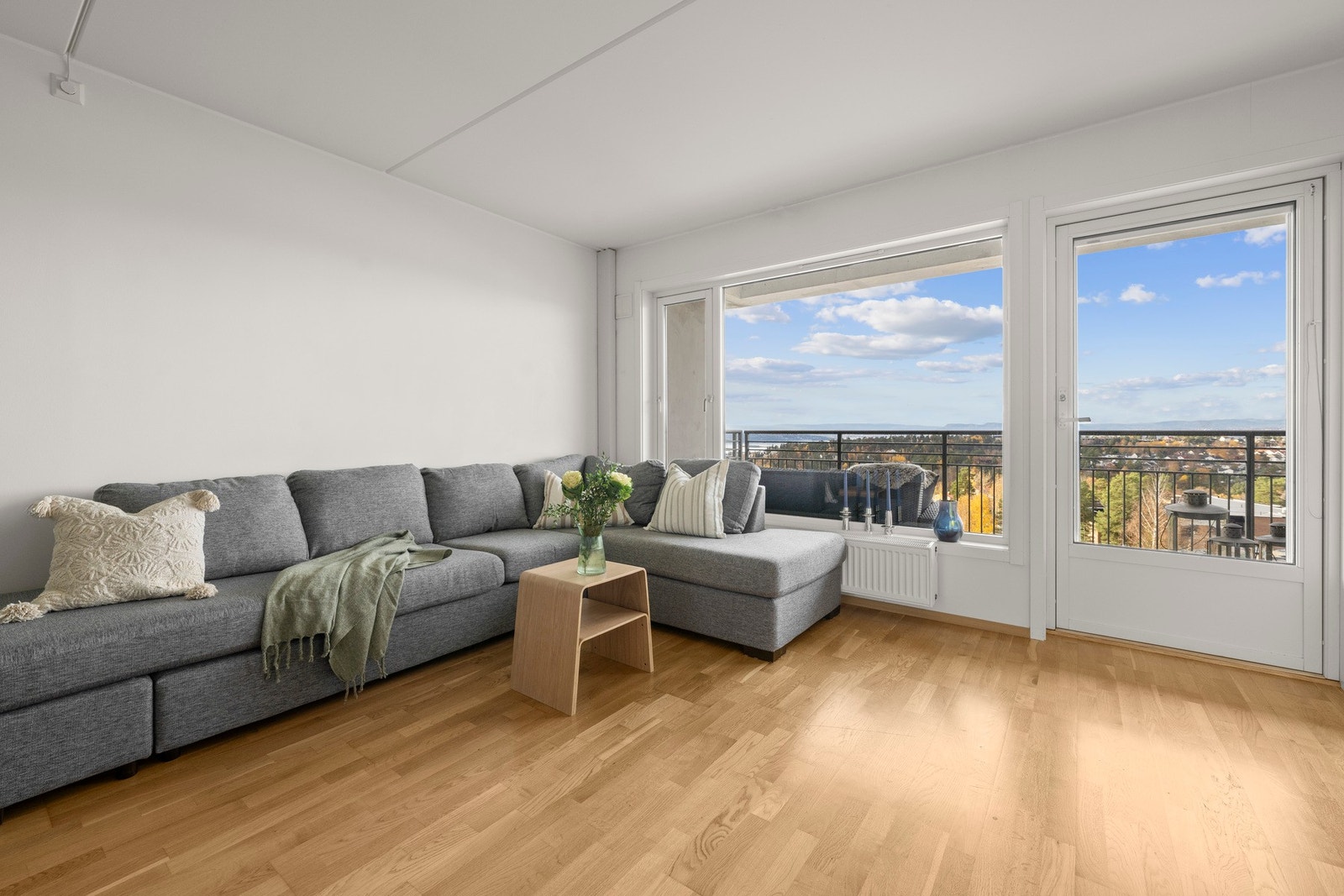 Romslige vindusflater sikrer rikelig med naturlig lysinnslipp. Galleribilde