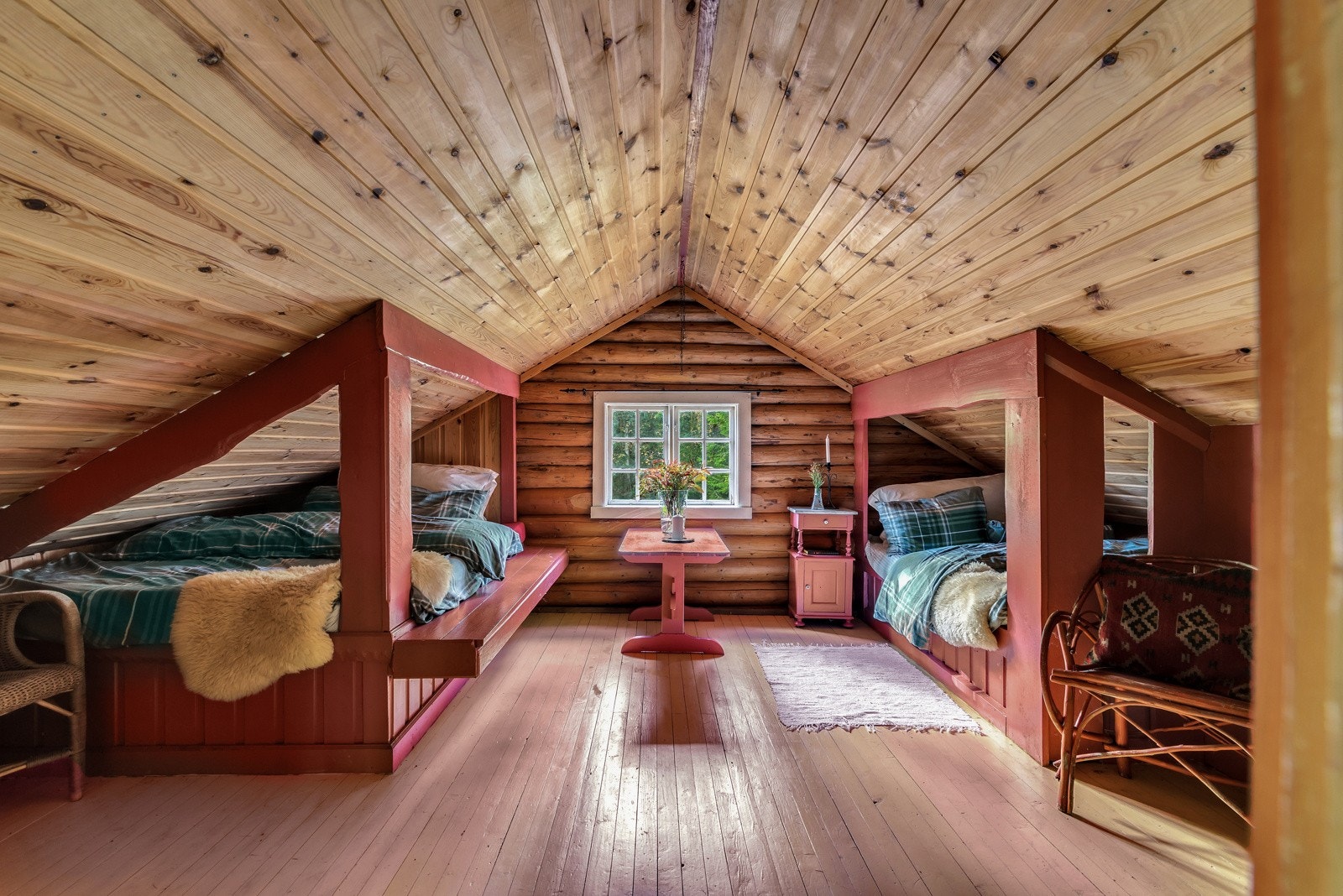 Soverommet passer perfekt for barna som vil skravle og spille yatzy med venner til sent på kveld. Galleribilde