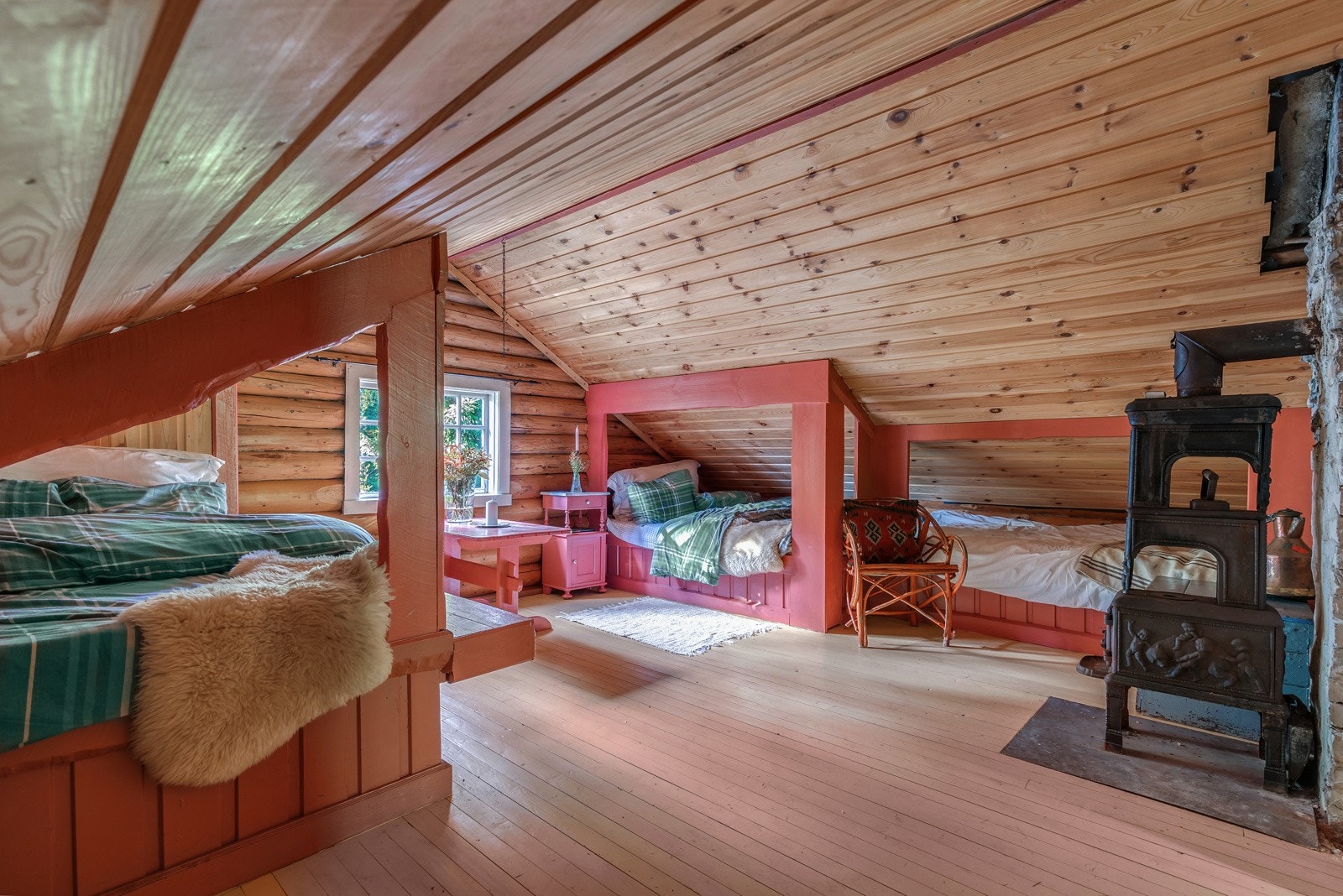 Briskene gir mange gode soveplasser. Galleribilde