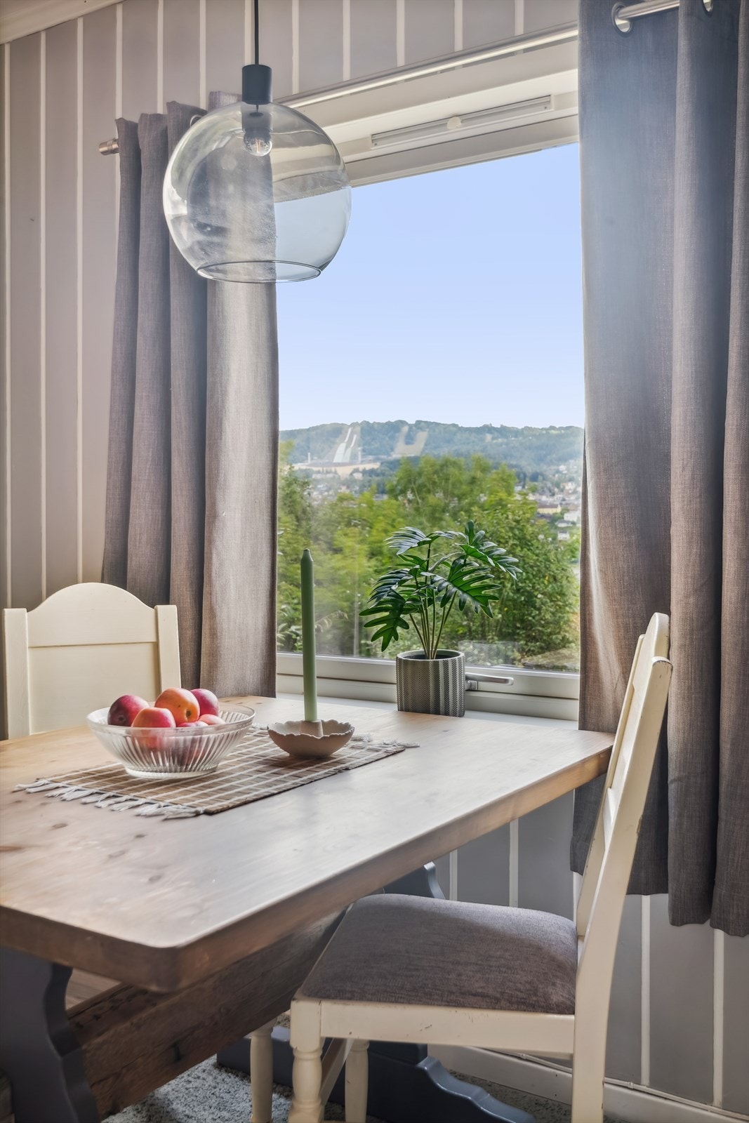 Nyt flott utsikt fra spisesplassen! Galleribilde