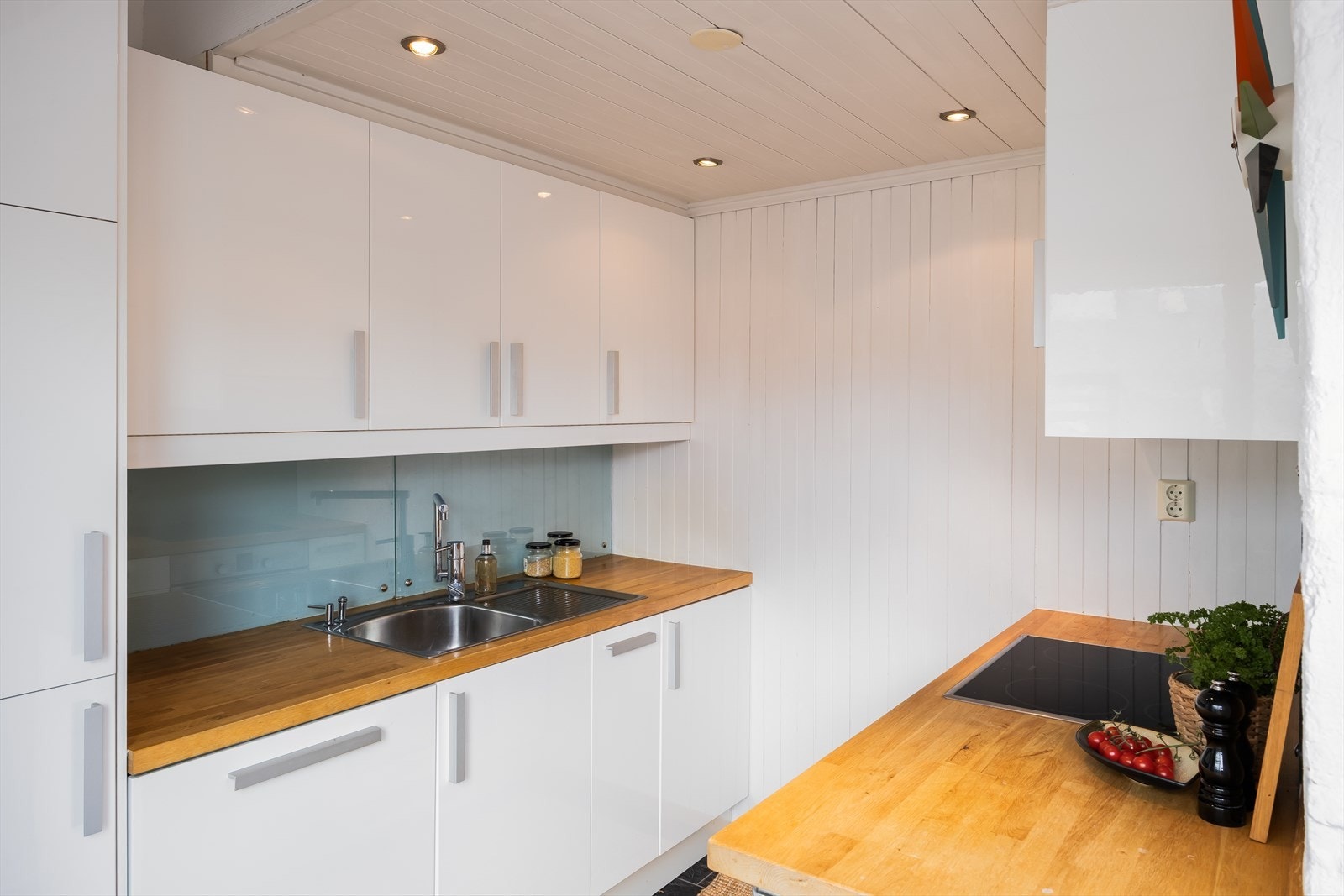 Det er etablert mekanisk avtrekk på kjøkkenet. Galleribilde