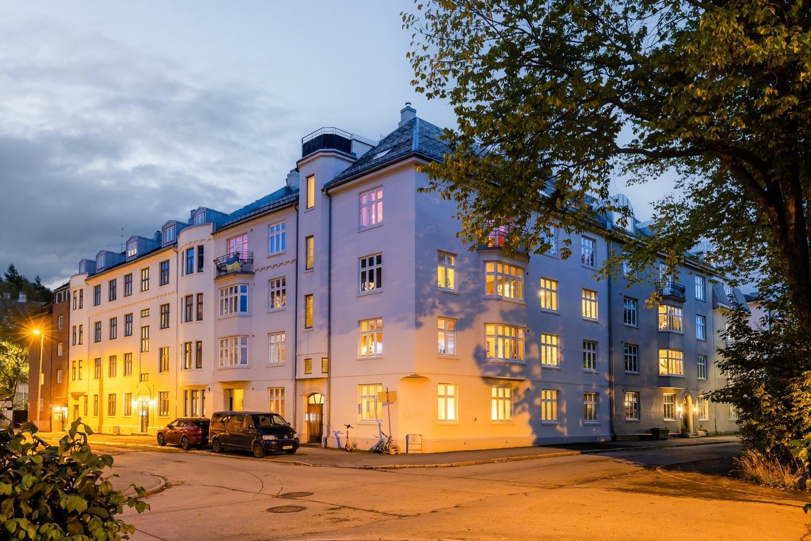 Bygården er rehabilitert og godt vedlikeholdt i regi av borettslaget i 2021. Galleribilde