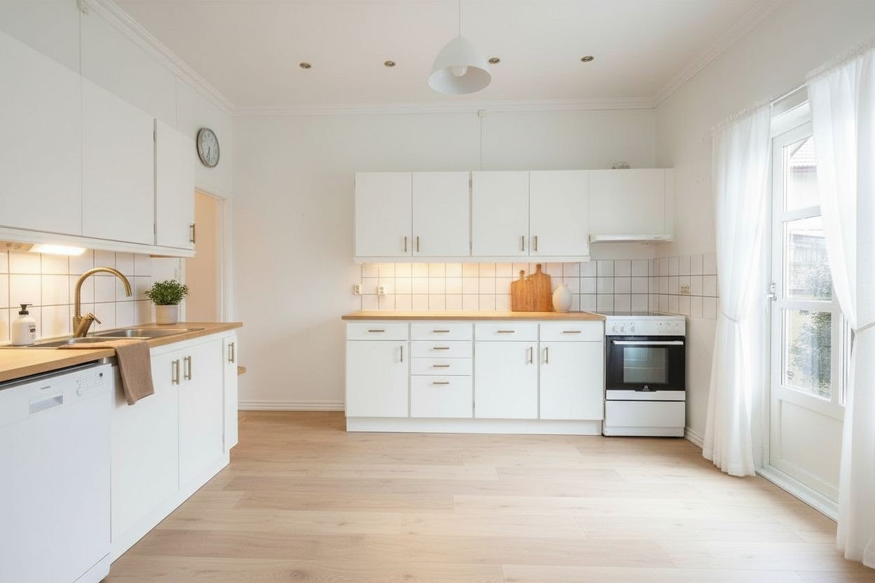 Kitchen ground floor apartment 1 Galleribilde