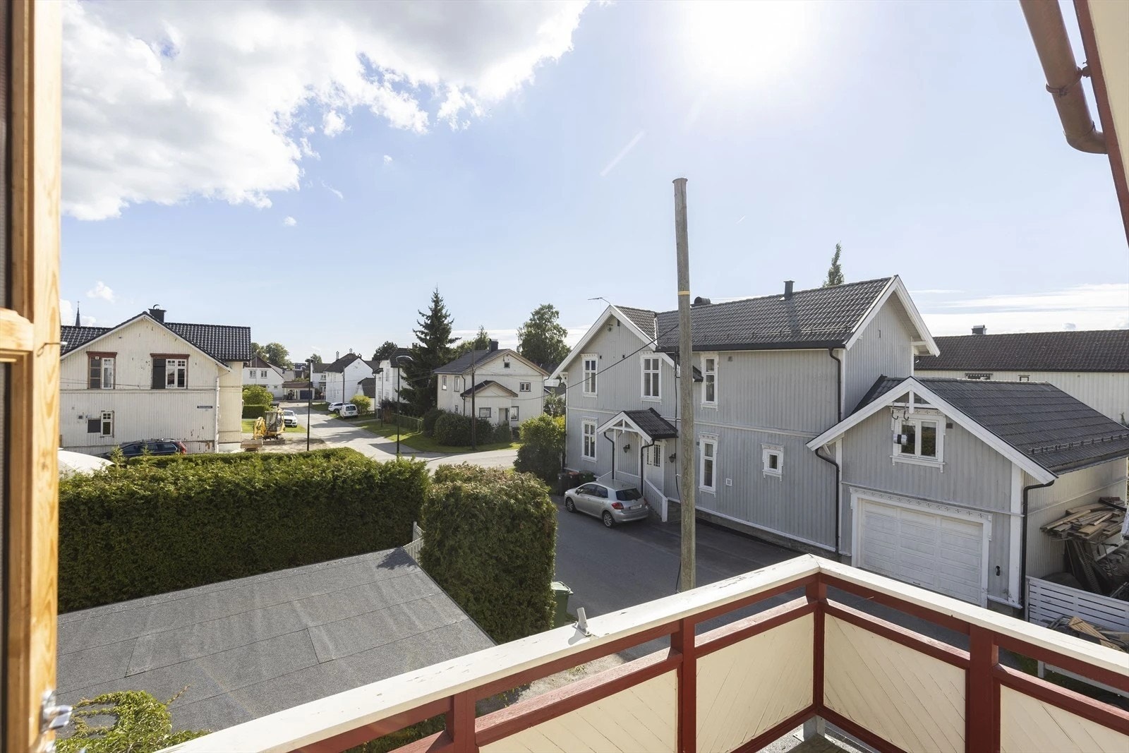 Balcony 1st floor apartment 2 Galleribilde