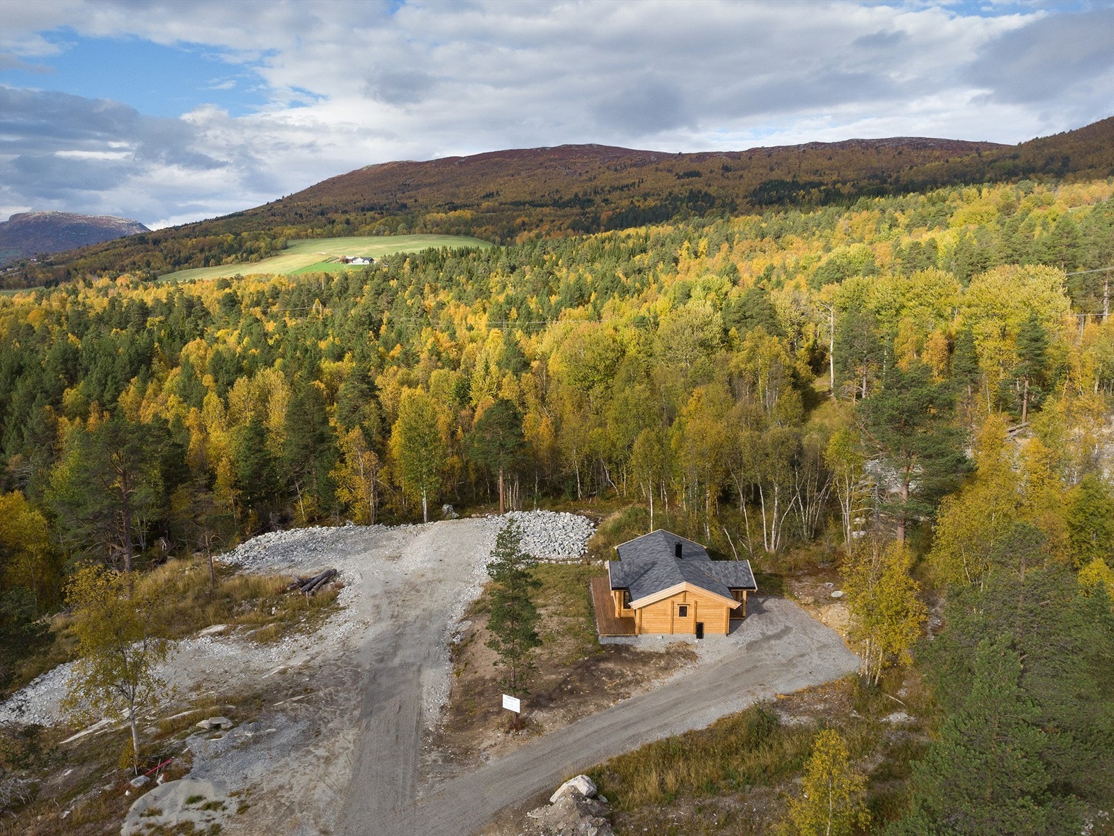 Dronebilde Galleribilde