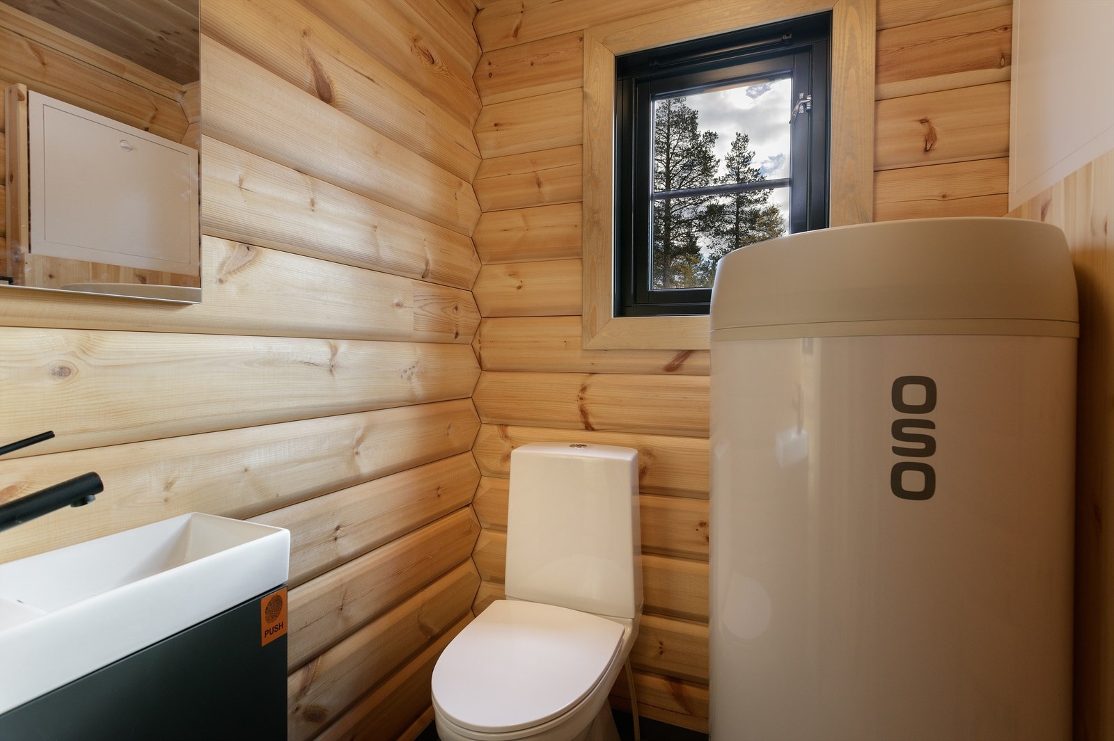 Toalettrom Galleribilde