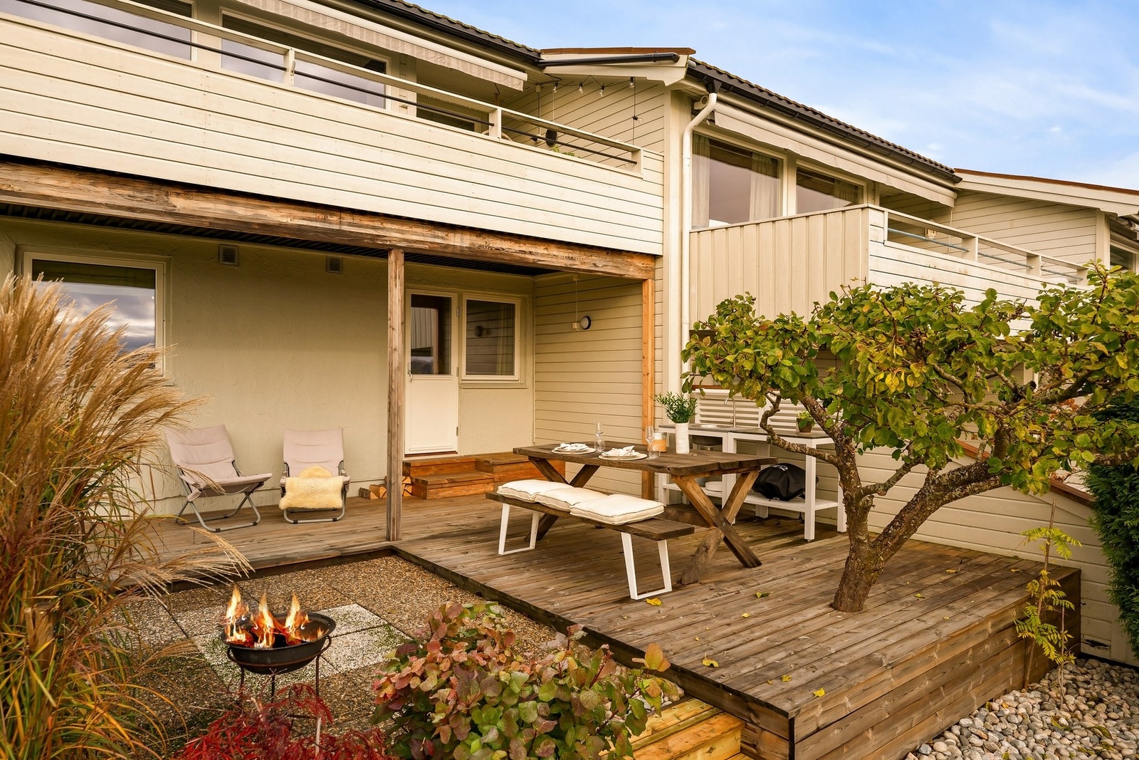 Sydvendt terrasse på ca. 32 kvm Galleribilde