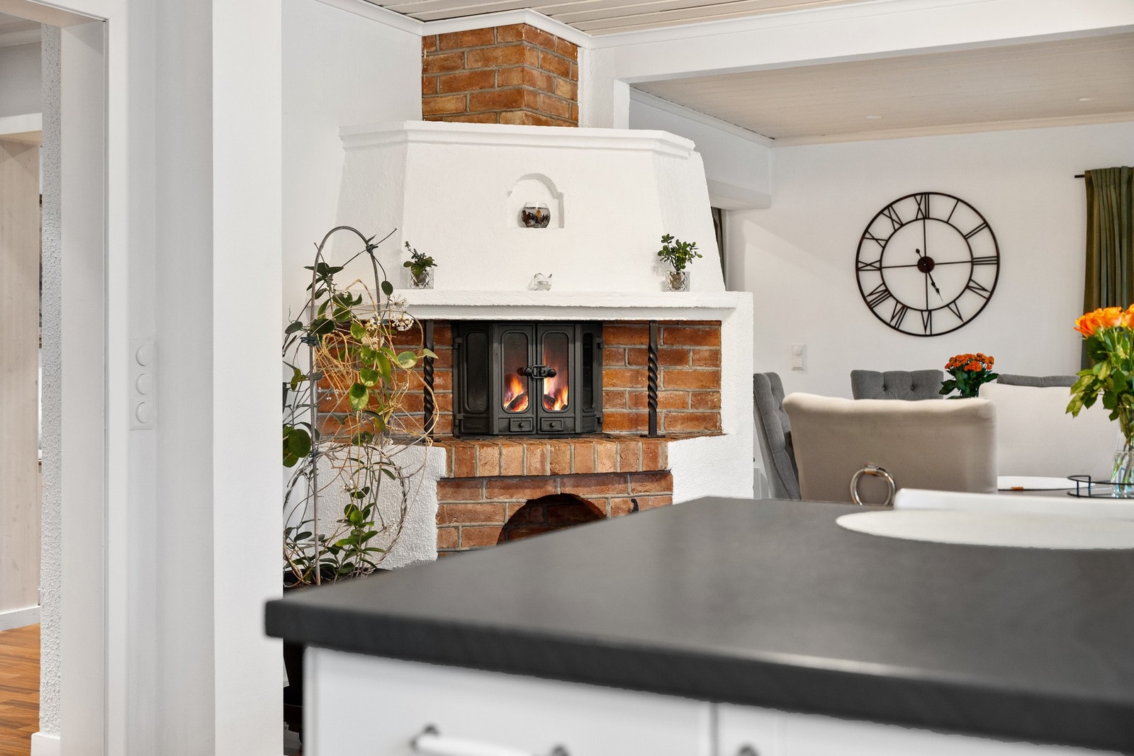 Peis på kjøkken Galleribilde