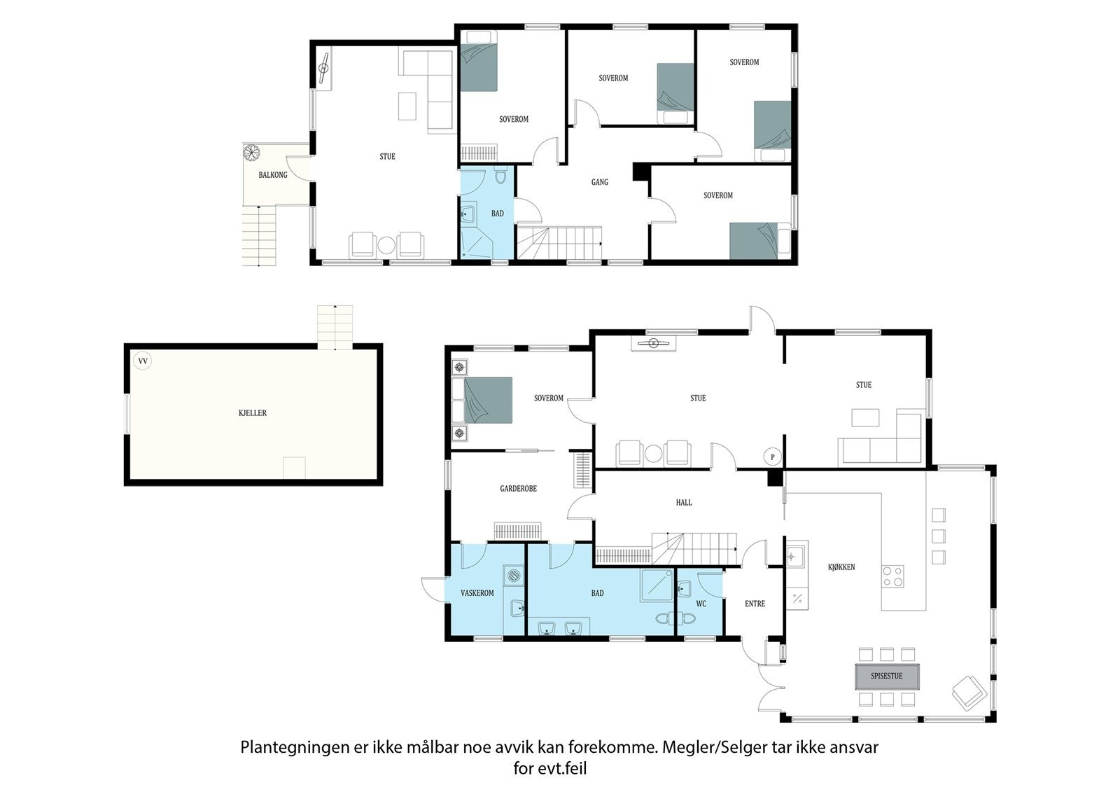 Fullstendig plantegning Galleribilde