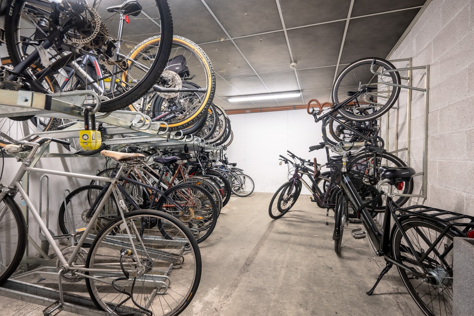 Sykkelparkering. Galleribilde