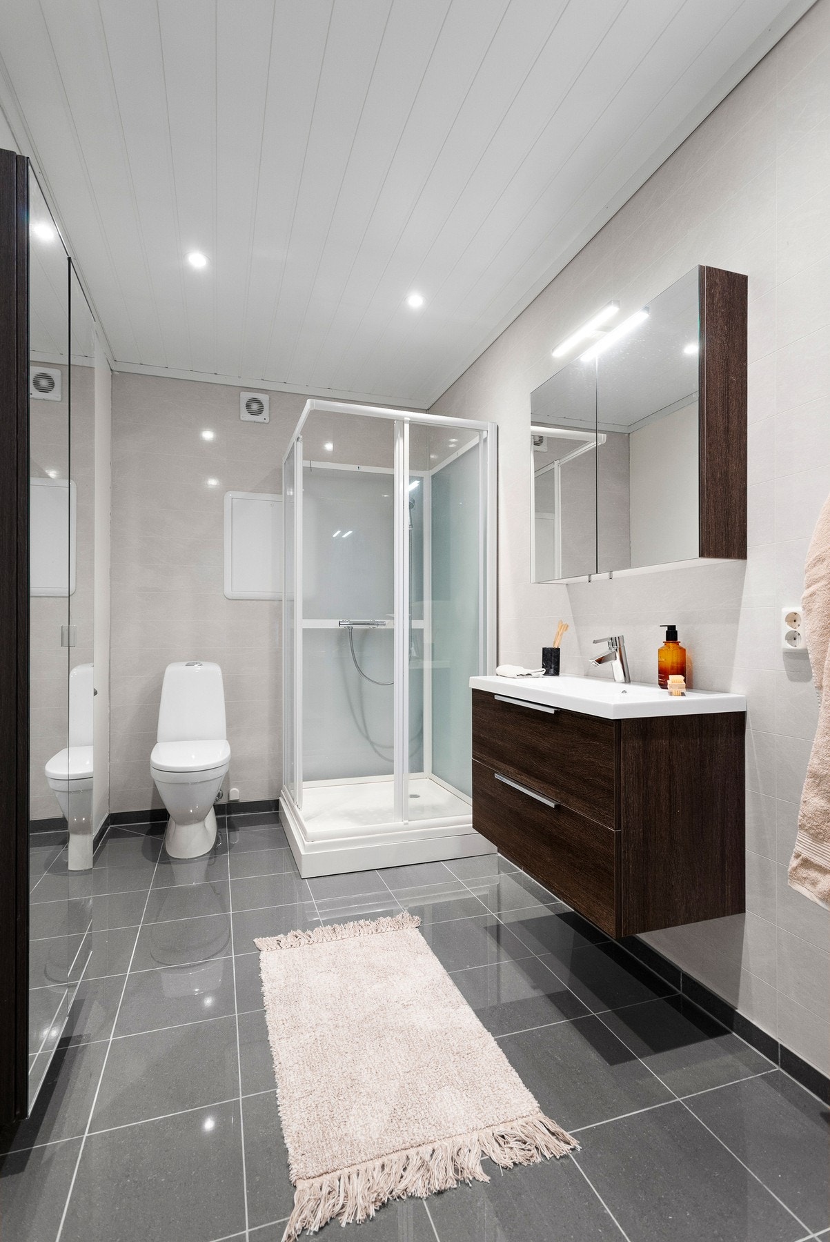 Nytt røranlegg i bygget i 2018. Galleribilde