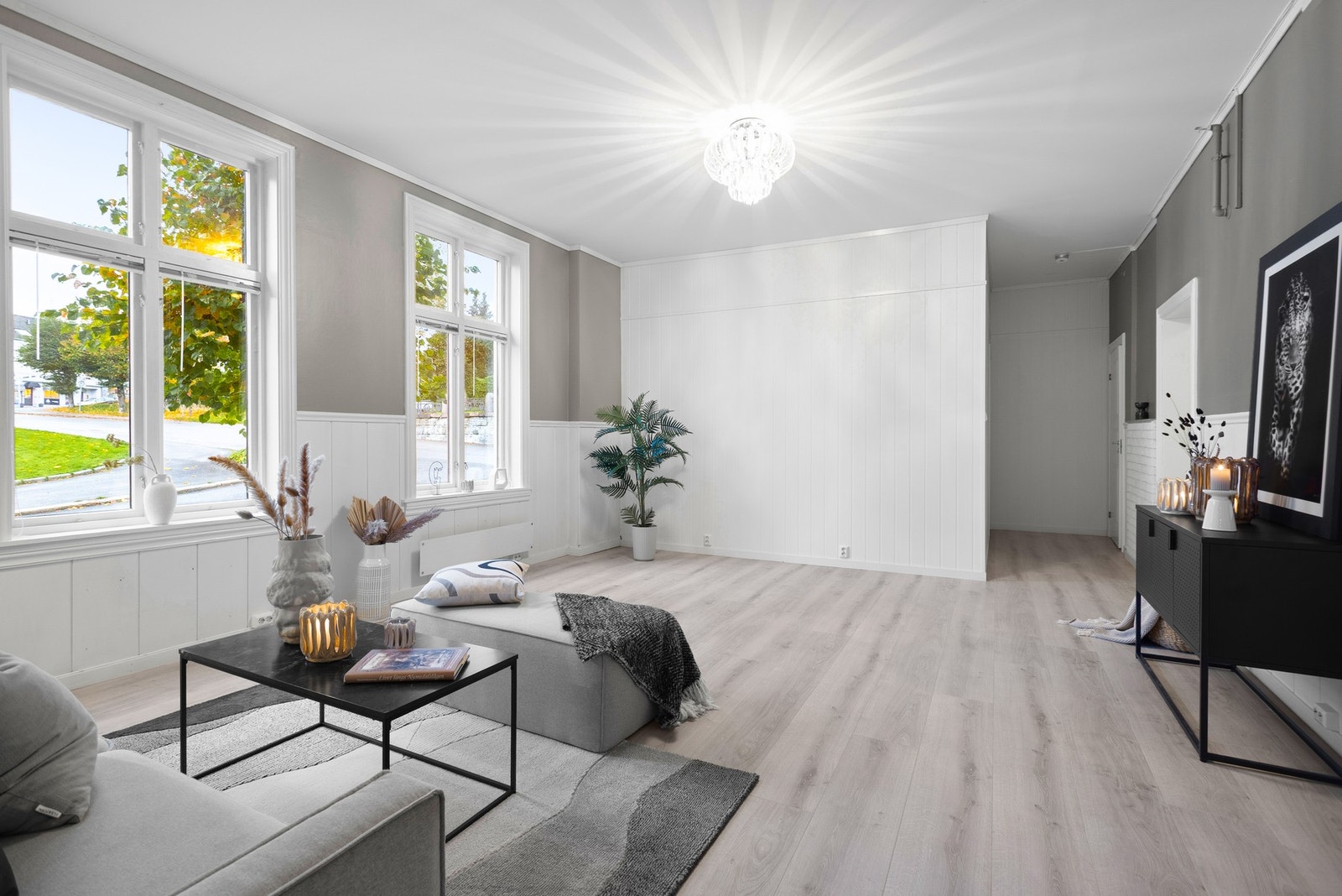 Innvendige overflater er generelt oppgradert i perioden 2020-2025. Galleribilde