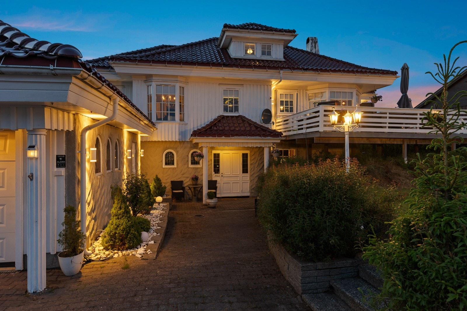 Minst like hyggelig på kvelden også. Galleribilde