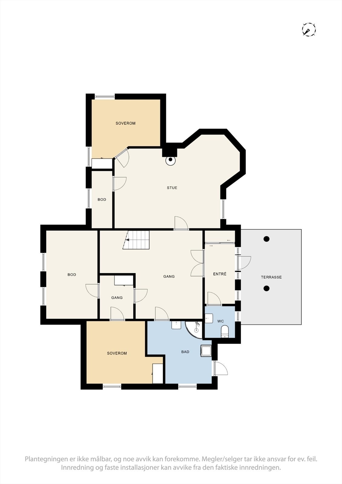 Sokkeletasje. Galleribilde