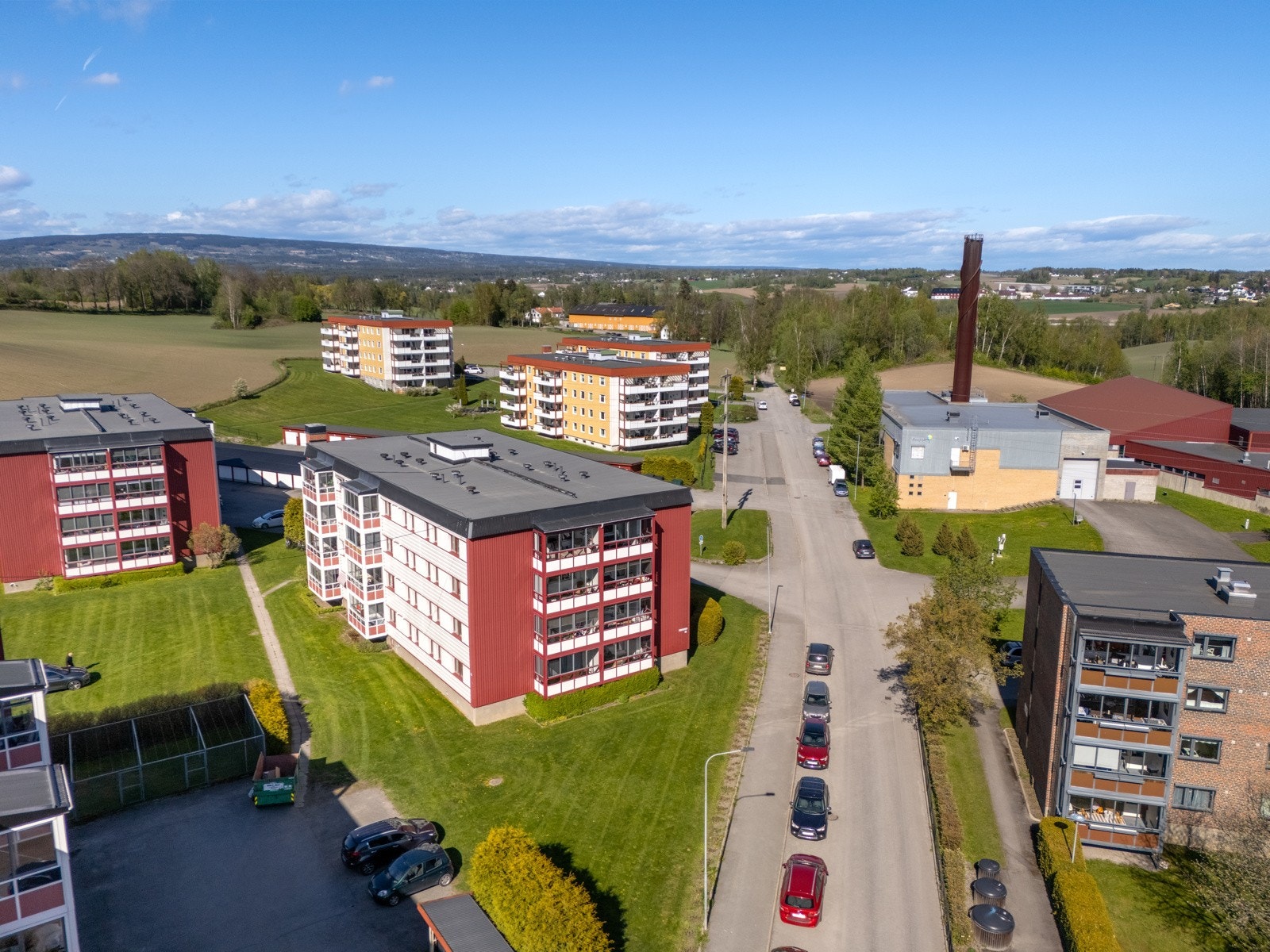 Dronefoto Galleribilde