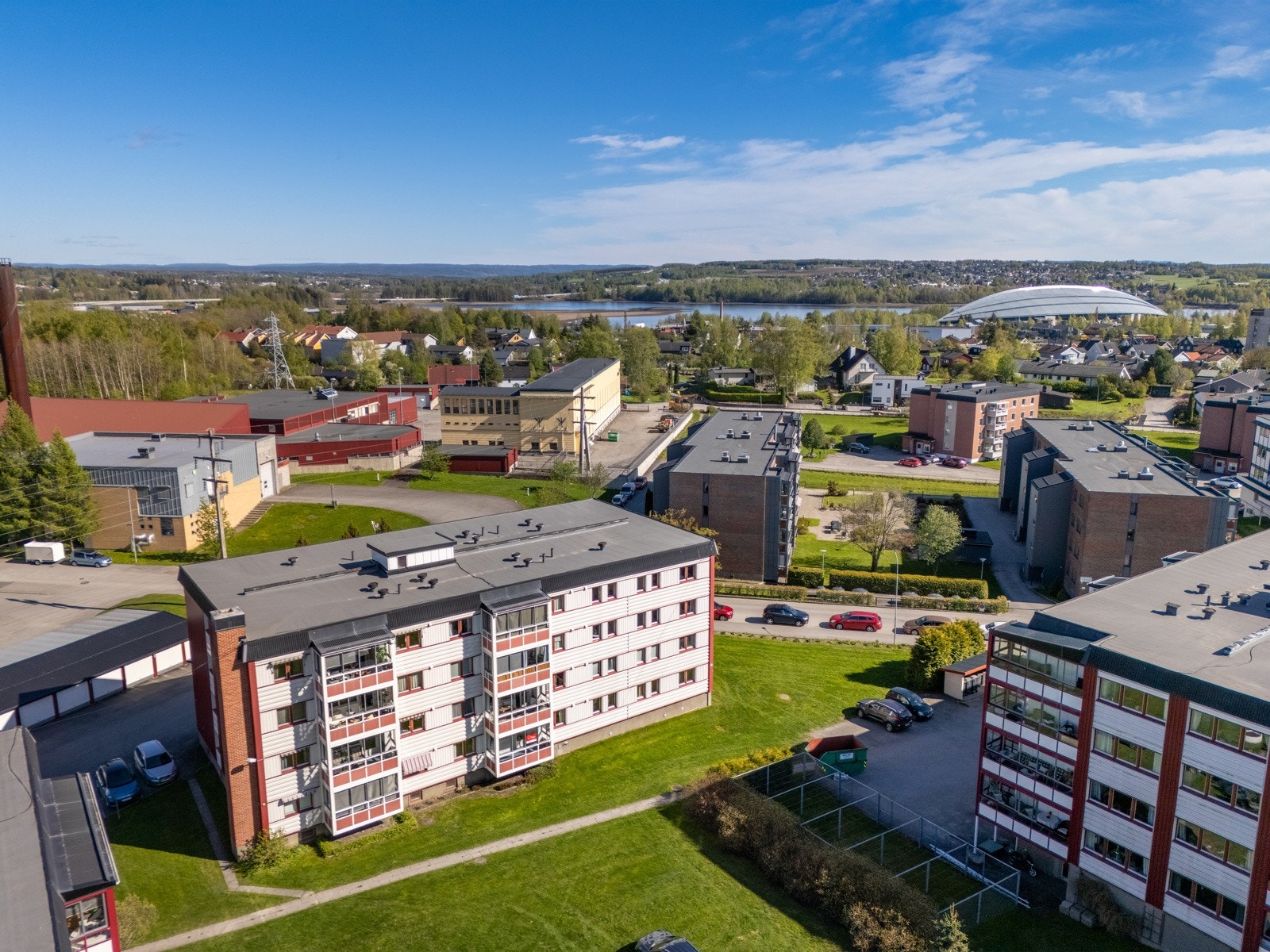 Dronefoto Galleribilde