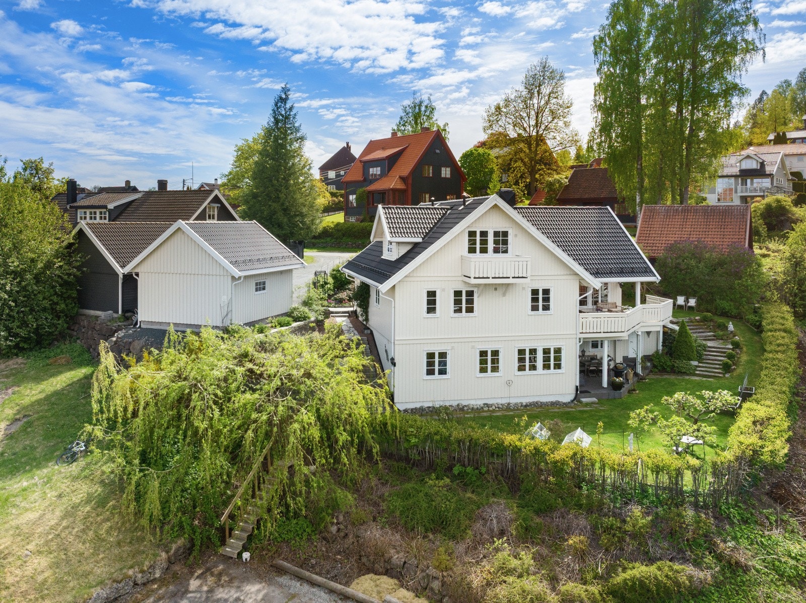 Dronefoto. Galleribilde