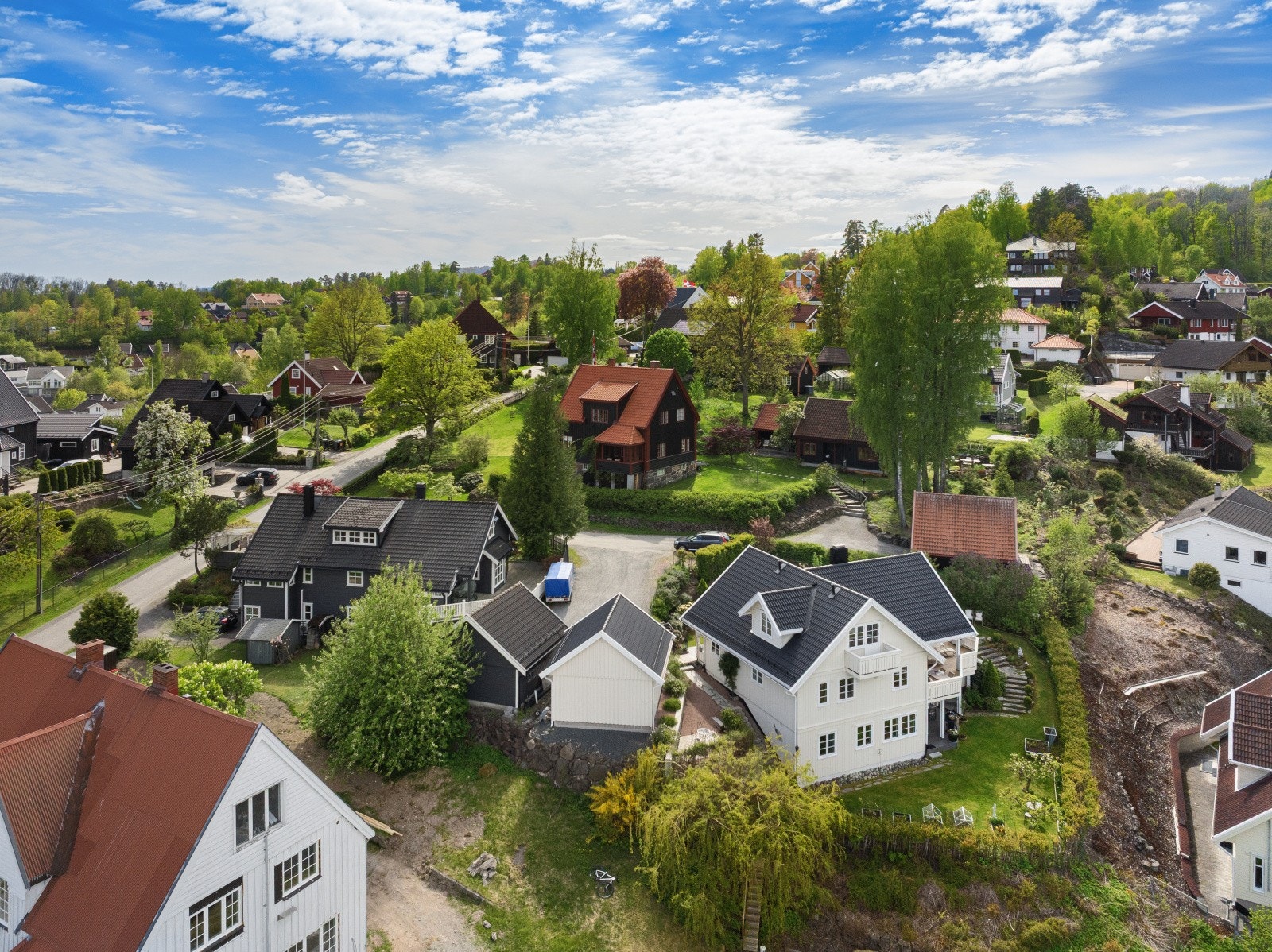 Dronefoto. Galleribilde