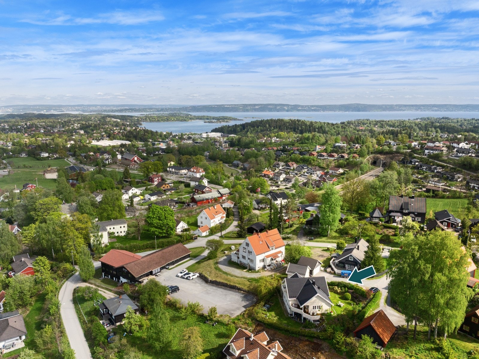 Dronefoto. Galleribilde