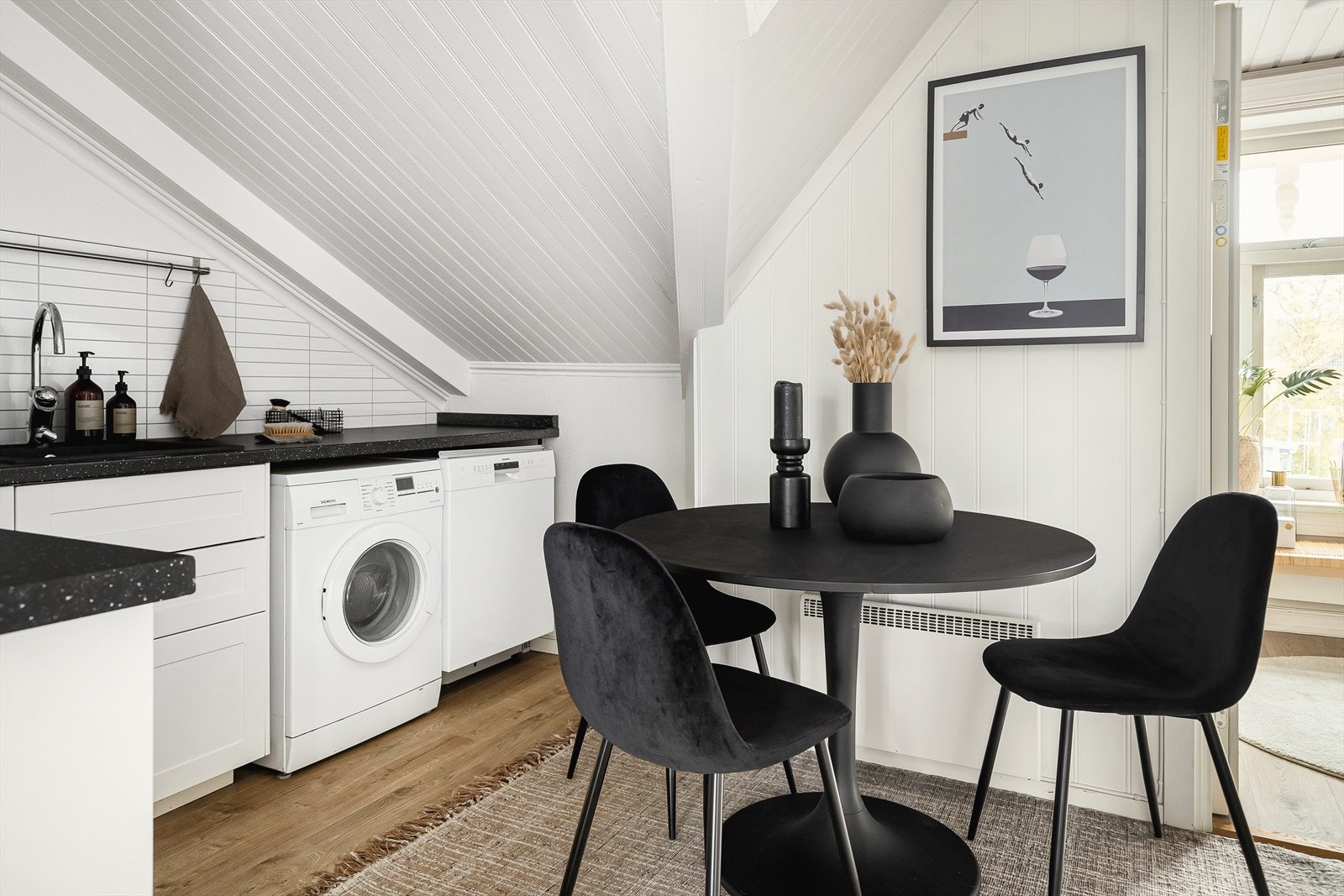 Her er det også plass til spisesone. Galleribilde