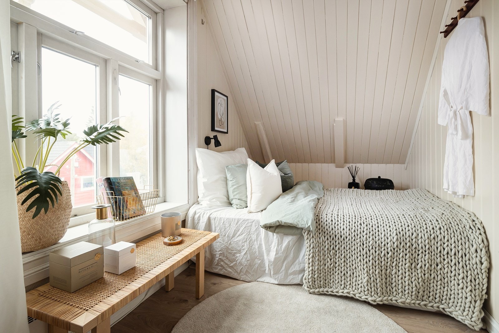 Leiligheten har tre soverom. Dette har en størrelse på 9 m². Galleribilde