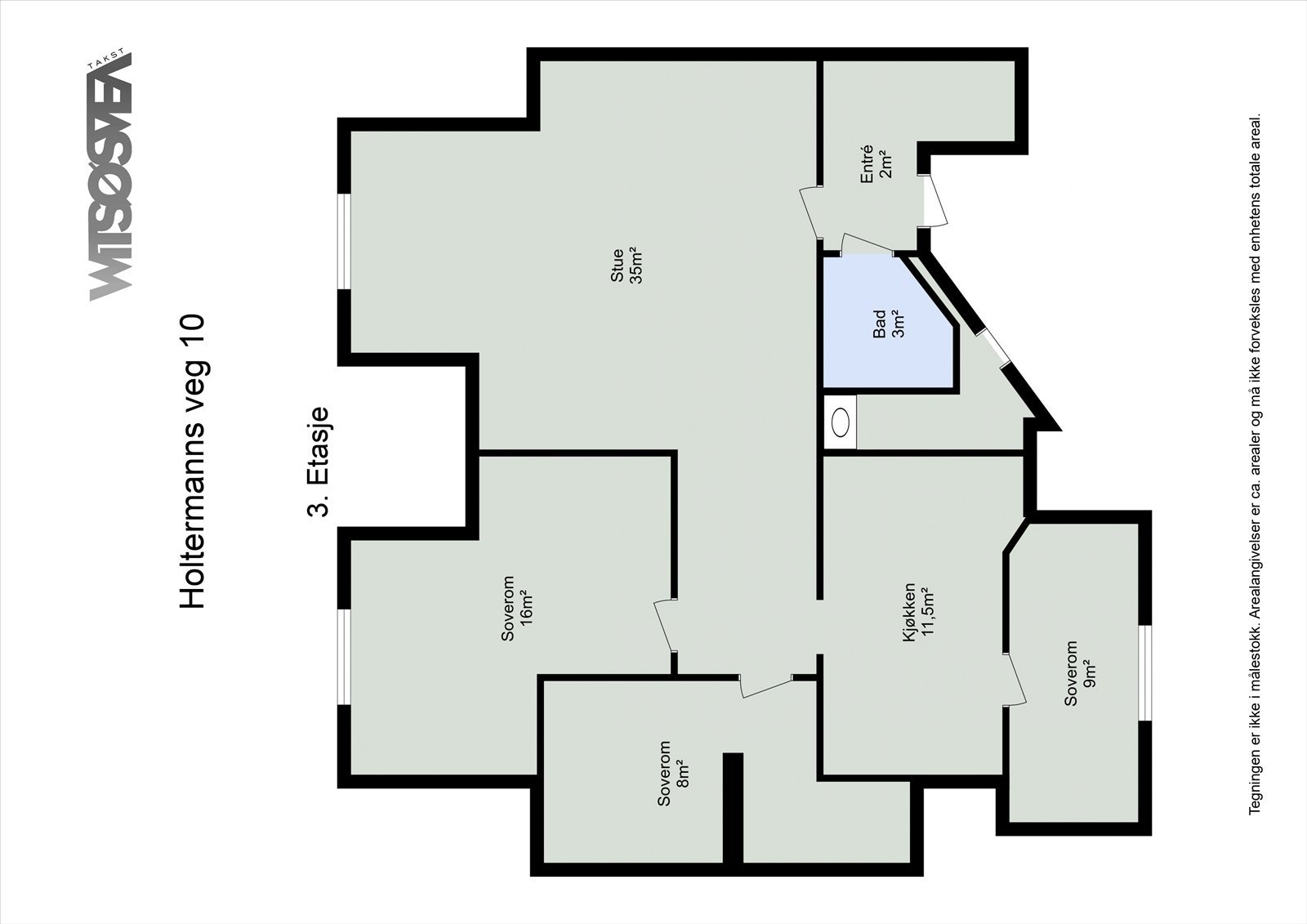 Planskisse. Velkommen på visning! Galleribilde