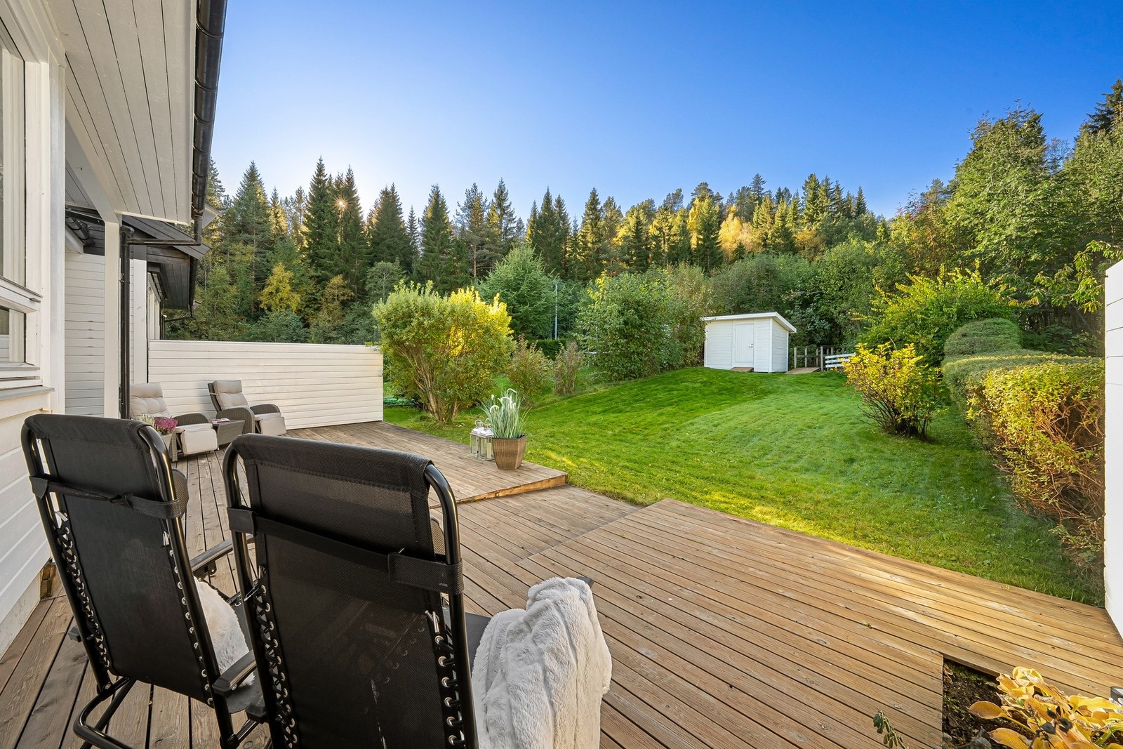 Stor og solrik terrasse på hele 46 kvm! Galleribilde