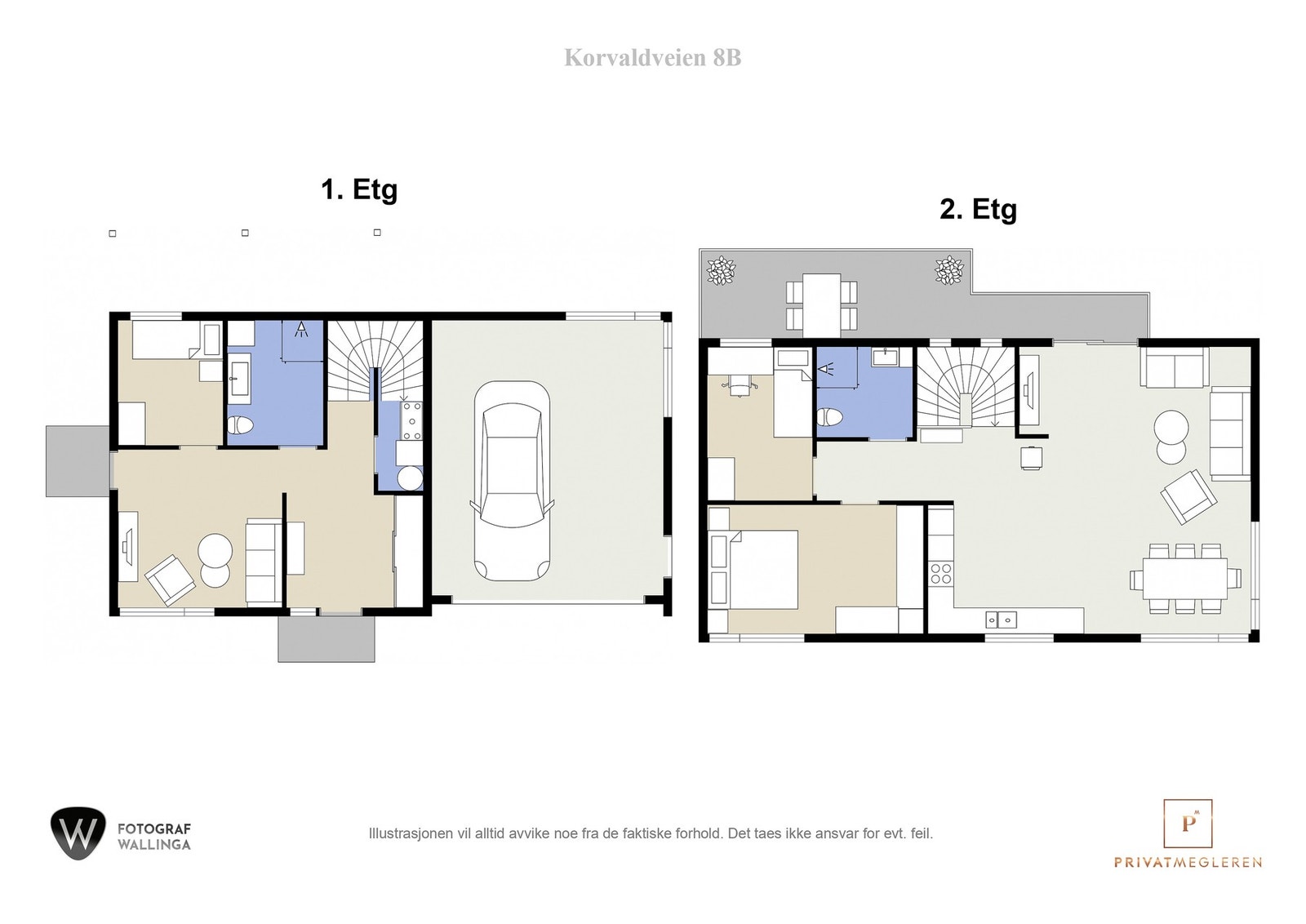 Plantegning. Galleribilde