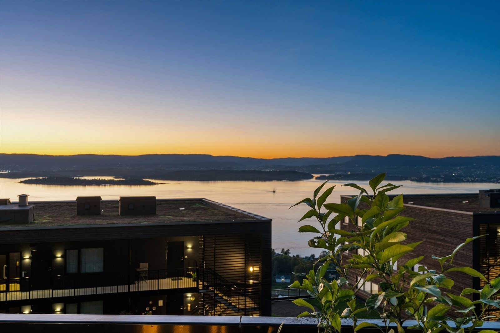 Flott utsikt utover Oslofjorden! Galleribilde